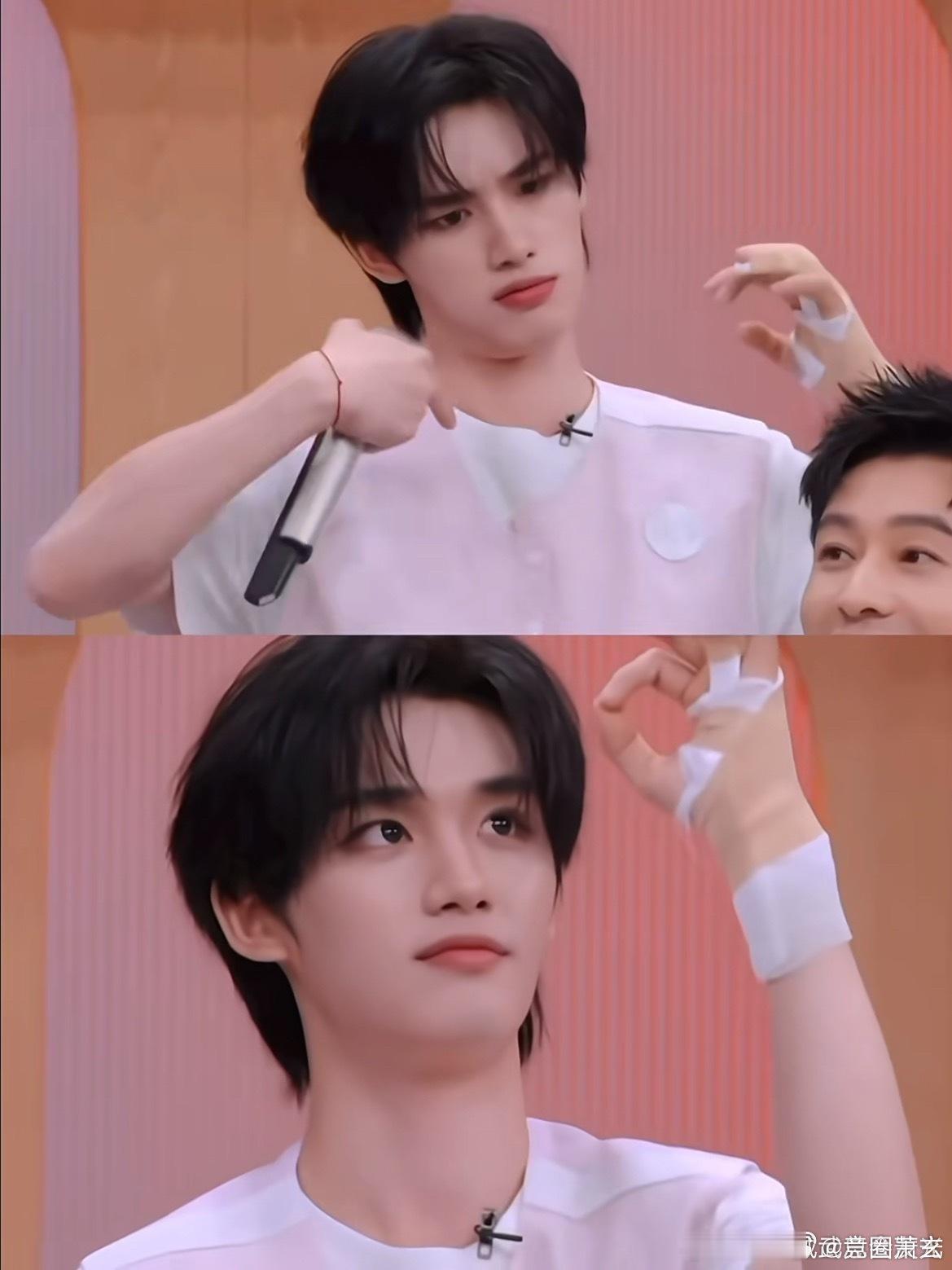 丁程鑫手伤是断掉了看着好心疼啊，希望小丁快点好，这事怎么整得啊，sdfj你会不会