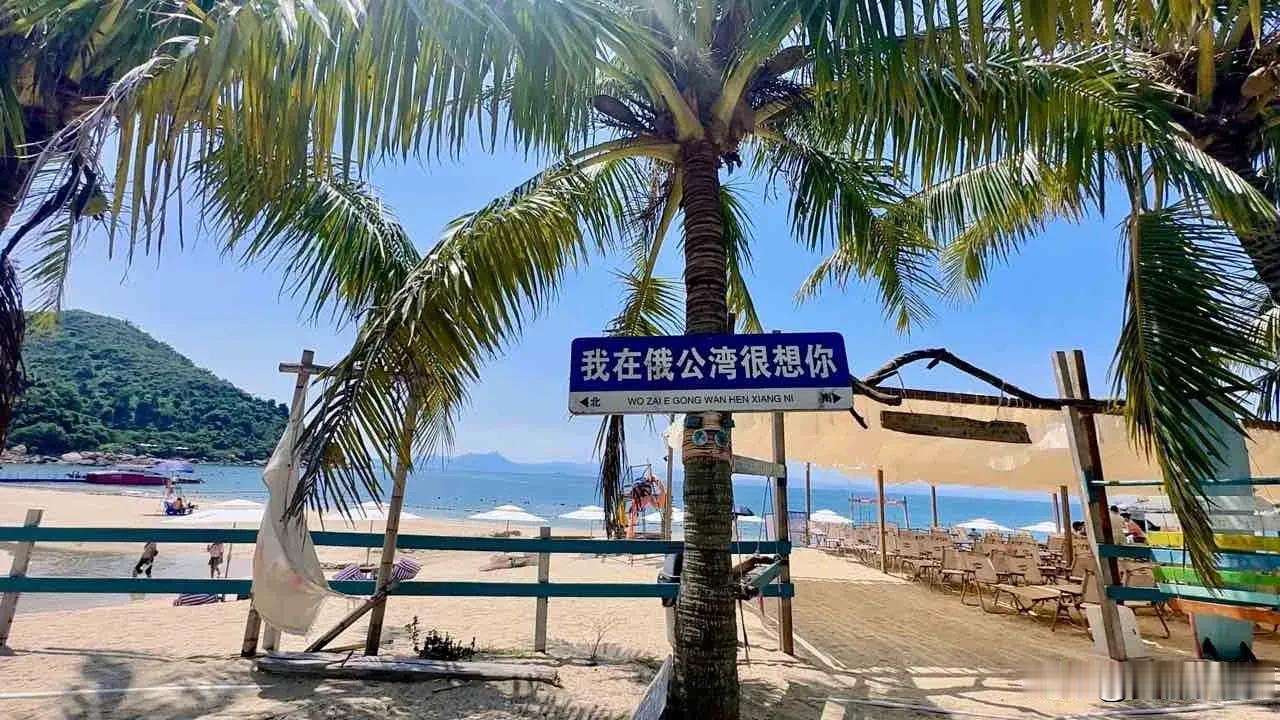 深圳鹅公湾🌊🫧🐚🐬🌴🏖️
“這一刻快樂和自由变得具象化🌊”