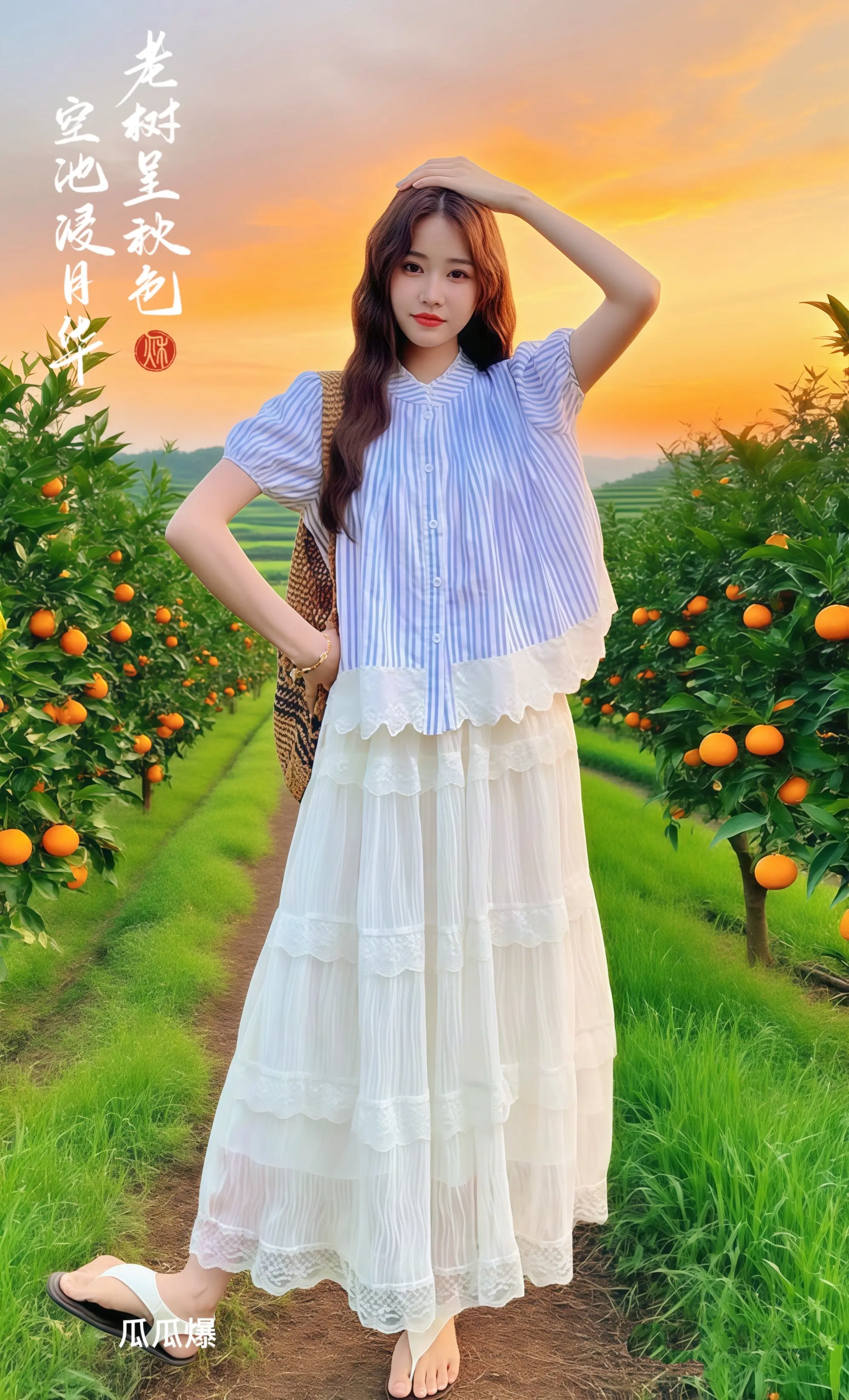 夏季清爽穿搭 梨形身材穿搭 夏天的味道  美不美你说了算 夏天该有的样子