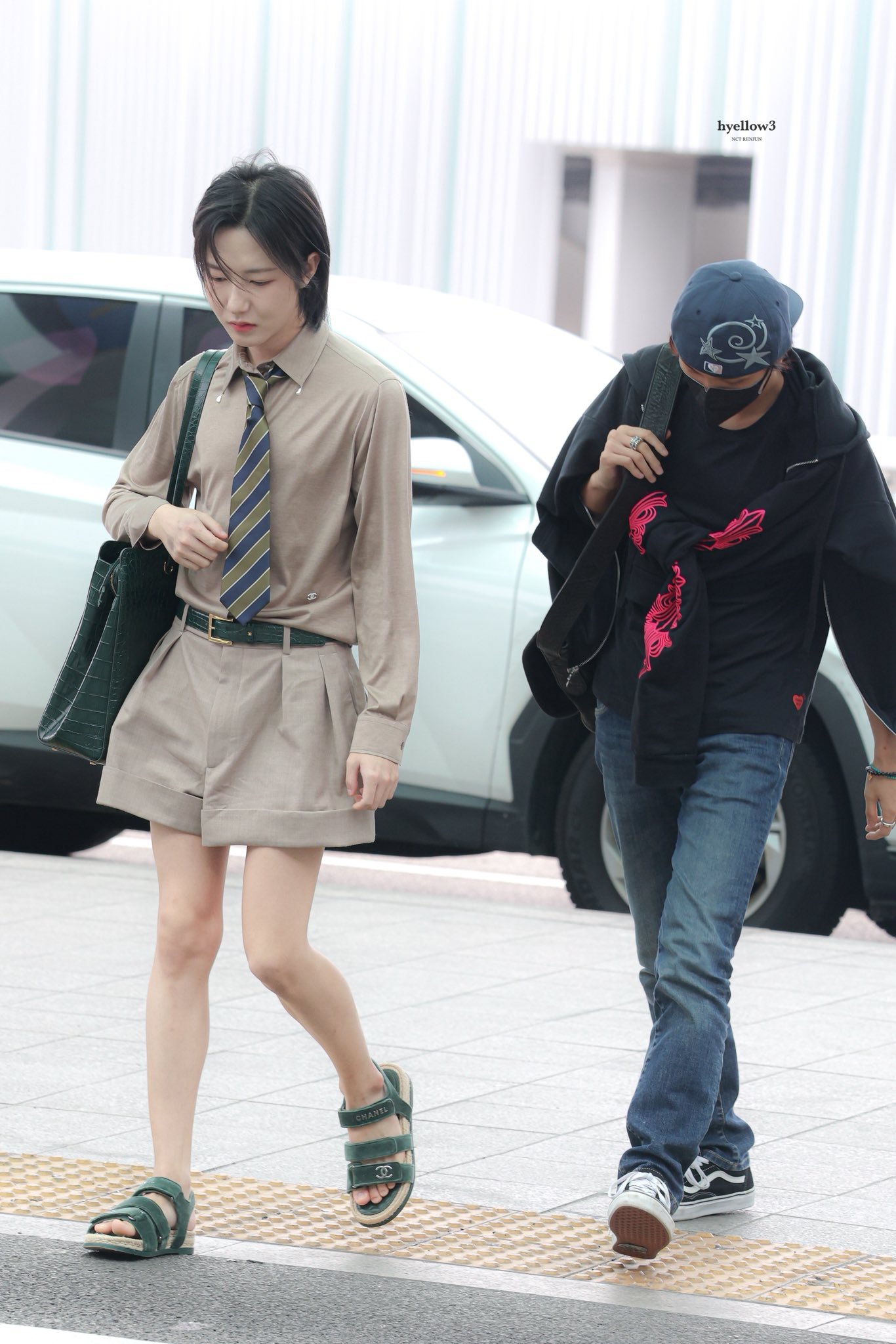 260604 ICN啊啊啊啊啊啊穿搭很清爽的短褲小俊 🍃泰國泰奶行程 加油！！