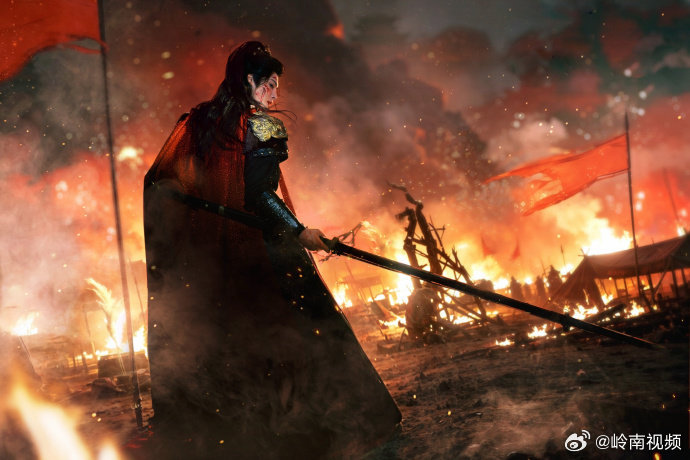 侯明昊萧无衣神图 等《雀骨》等得好苦，侯明昊萧无衣神图先来解馋。战甲上的雕花衬得