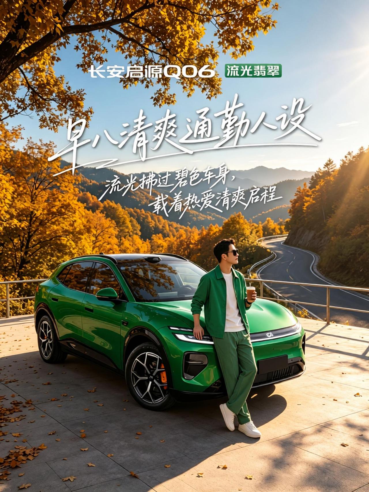 启源咋选都合适✨爱人一台我一台，启源Q07云锦白优雅大气，Q06流光翡翠活力出众