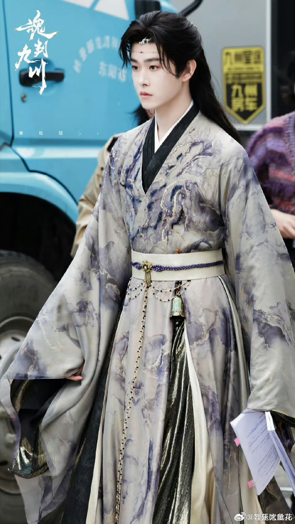 田嘉瑞魂判九川抹额定妆田嘉瑞新剧还是抹额造型 田嘉瑞新剧定妆，还是有出圈造型——