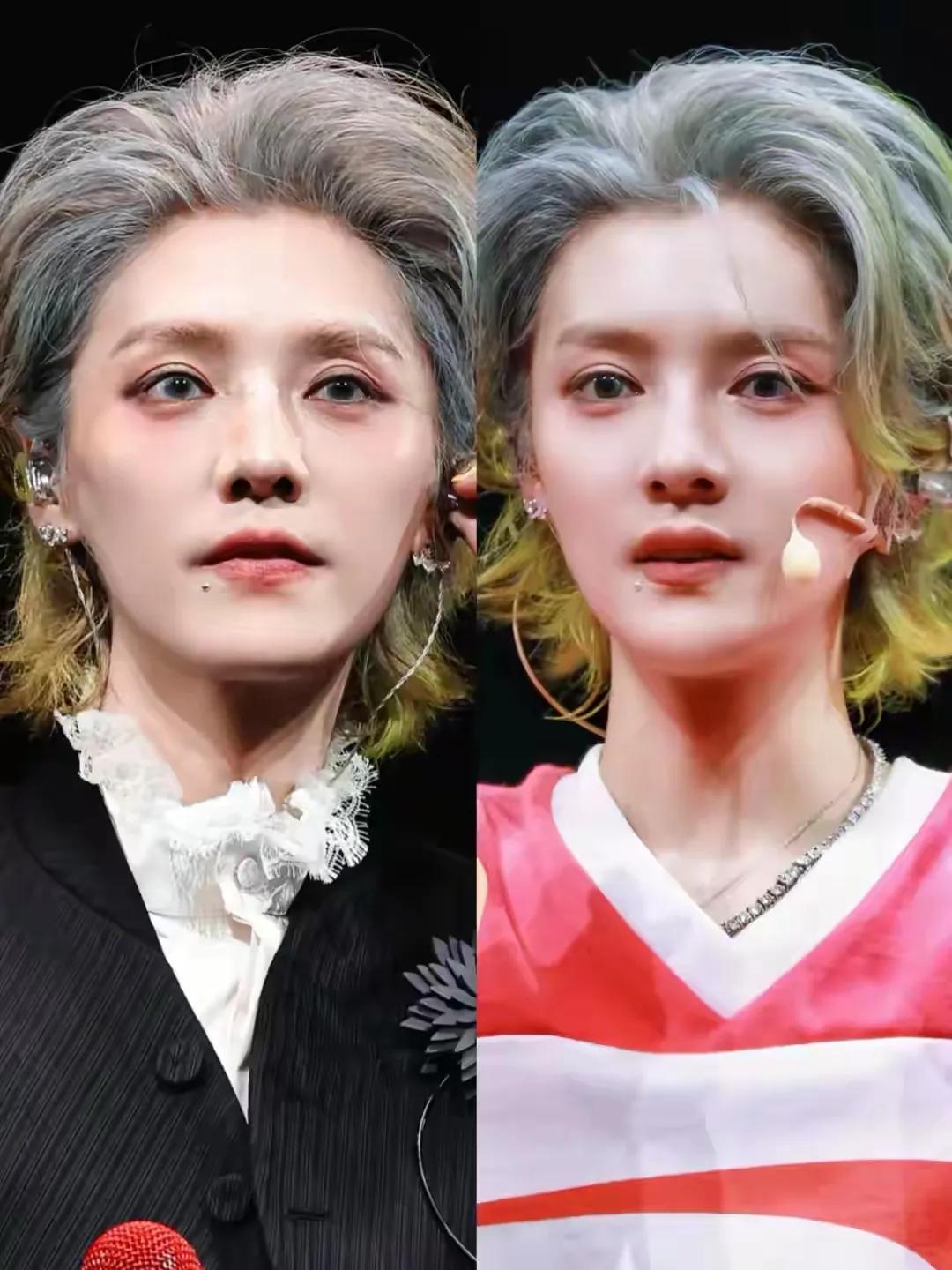 认不出了鹿晗，太瘦了像变了个人似的。鹿晗最近这容颜是怎么了？不会又整容了？难道是