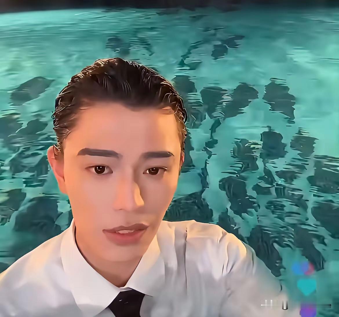 看到丁禹兮在泳池直播时大哭，才明白《南部档案》对他真的很重要。 