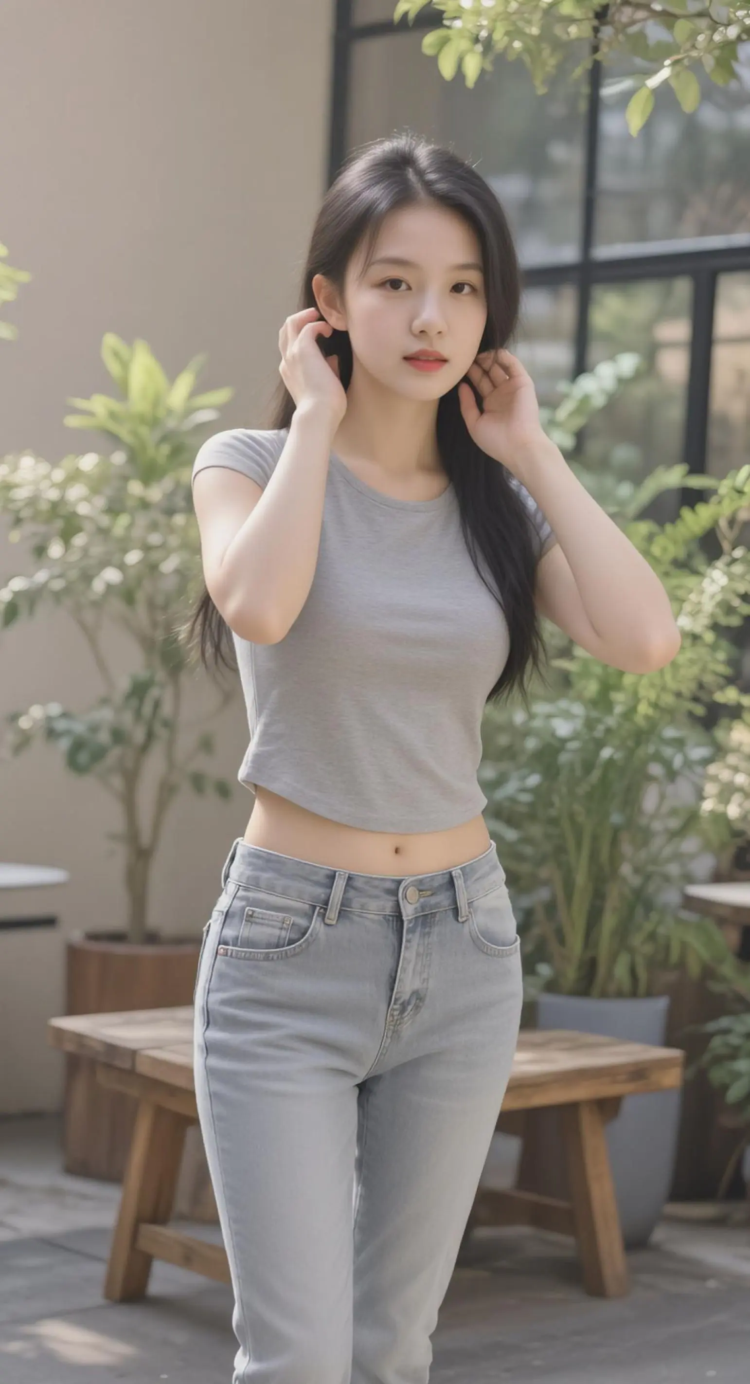 AI浅灰系生活照 随变ai随便玩