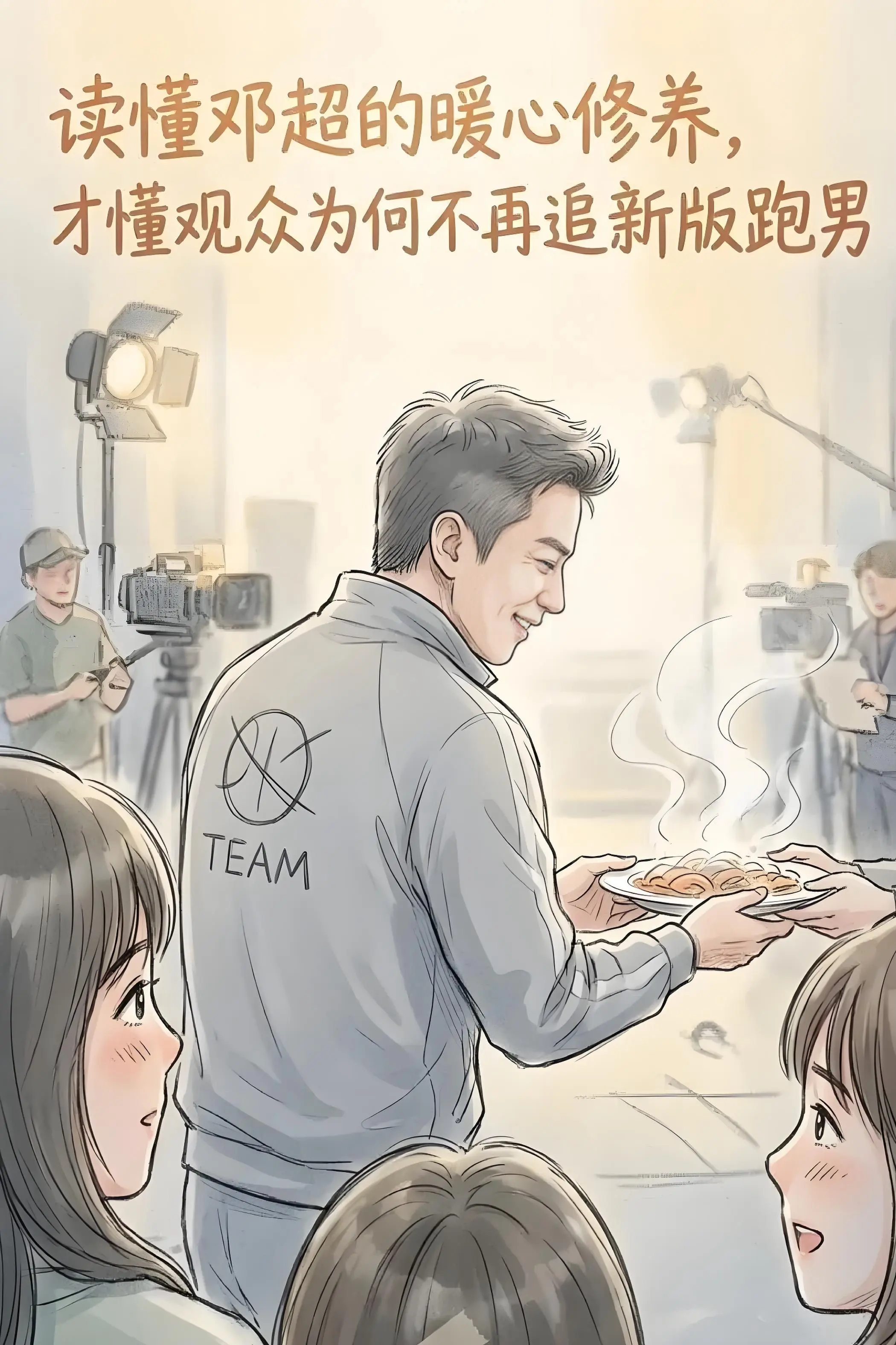 读懂邓超的暖心修养，才懂观众为何不再追新。版跑男