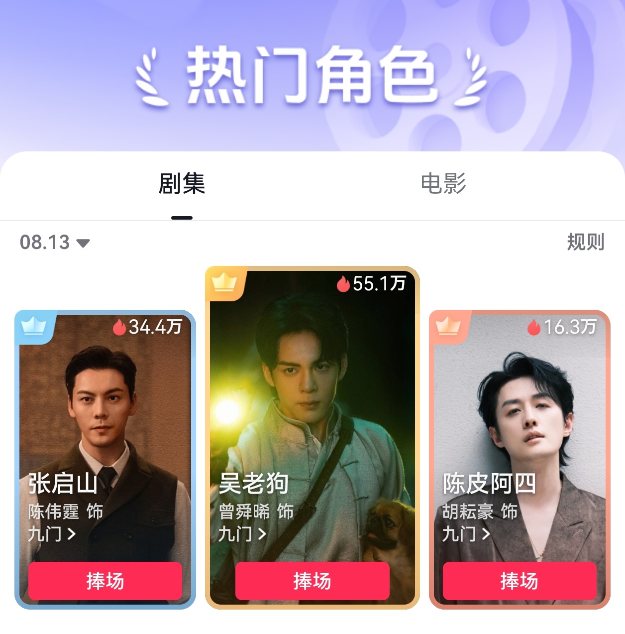 是比二三名加起来的热度还要多的，吴老狗持续发威要做九门永1️⃣曾舜晞吴老狗曾舜晞