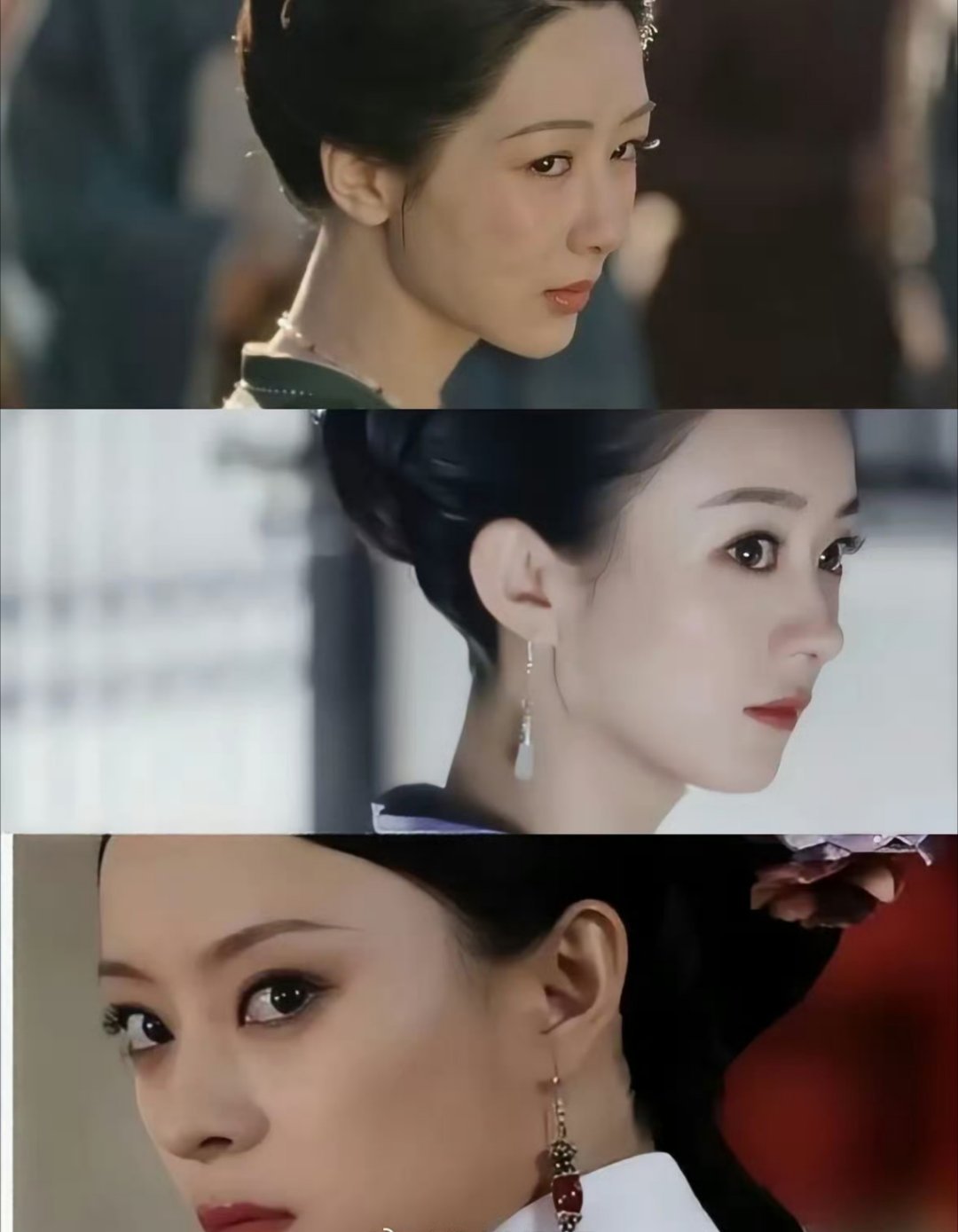 女演员的三大回眸，孙俪的甄嬛最经典，赵丽颖的盛明兰最犀利，杨紫的何惟芳最带感，你