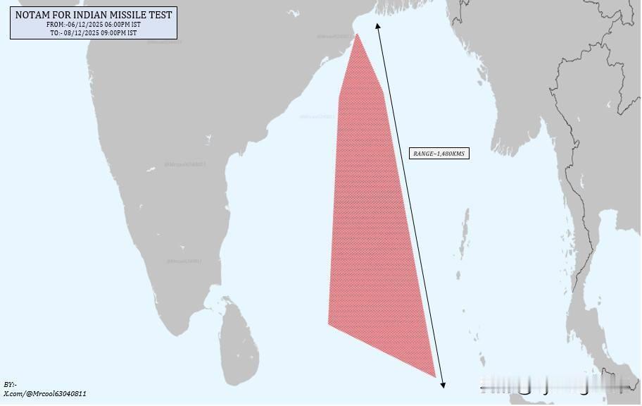 🇮🇳印度国防研究与发展组织（DRDO）计划于2025年11月6日至8日在阿卜