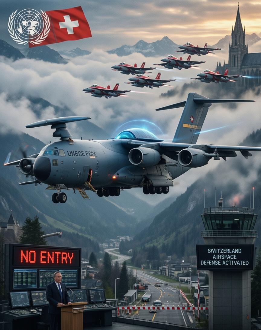 瑞士人这次是真没给面子。据俄新社3月14日报道，美国两架军用飞机想借道瑞士领空，