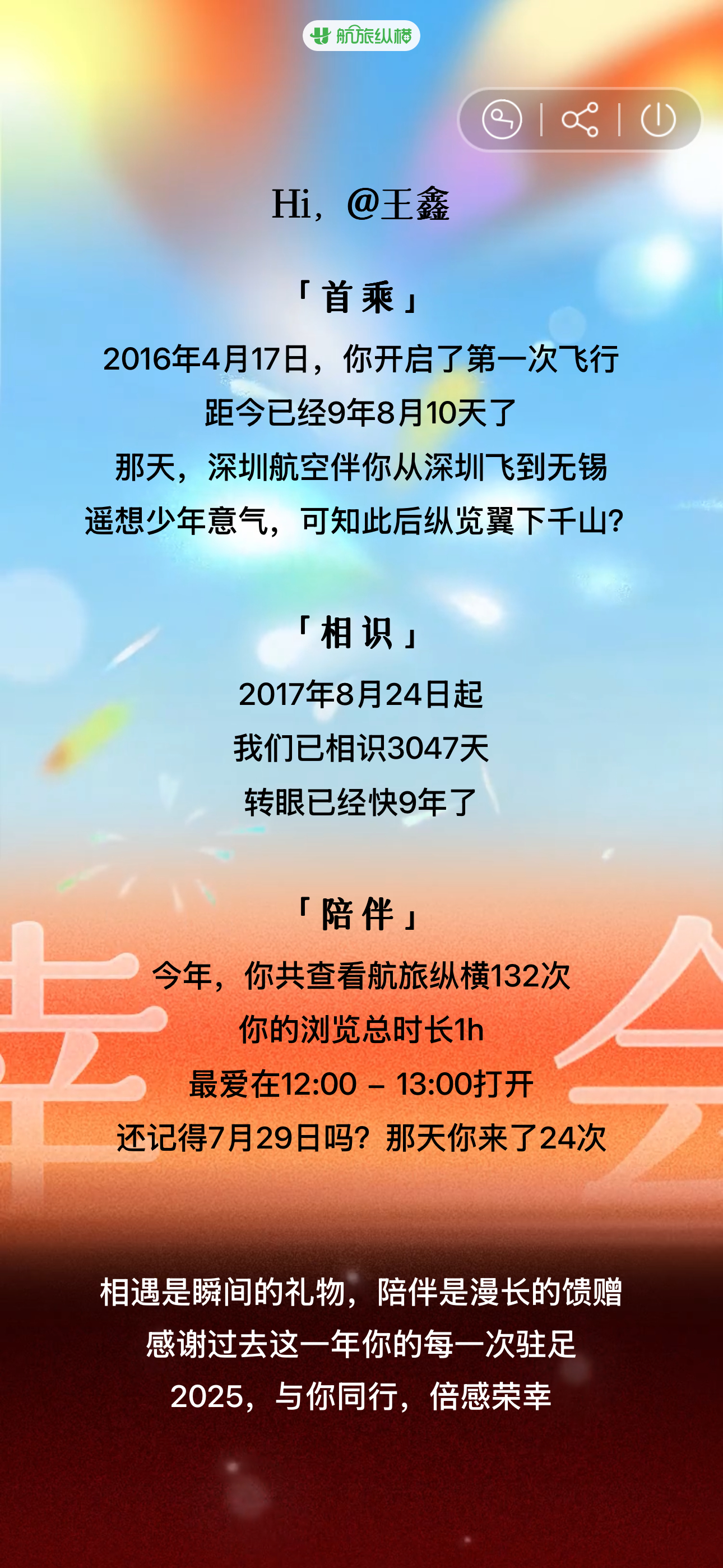 年底大家都很忙，因为各家给你做年度报告中...不得不说，商旅纵横这个数据拉的有够
