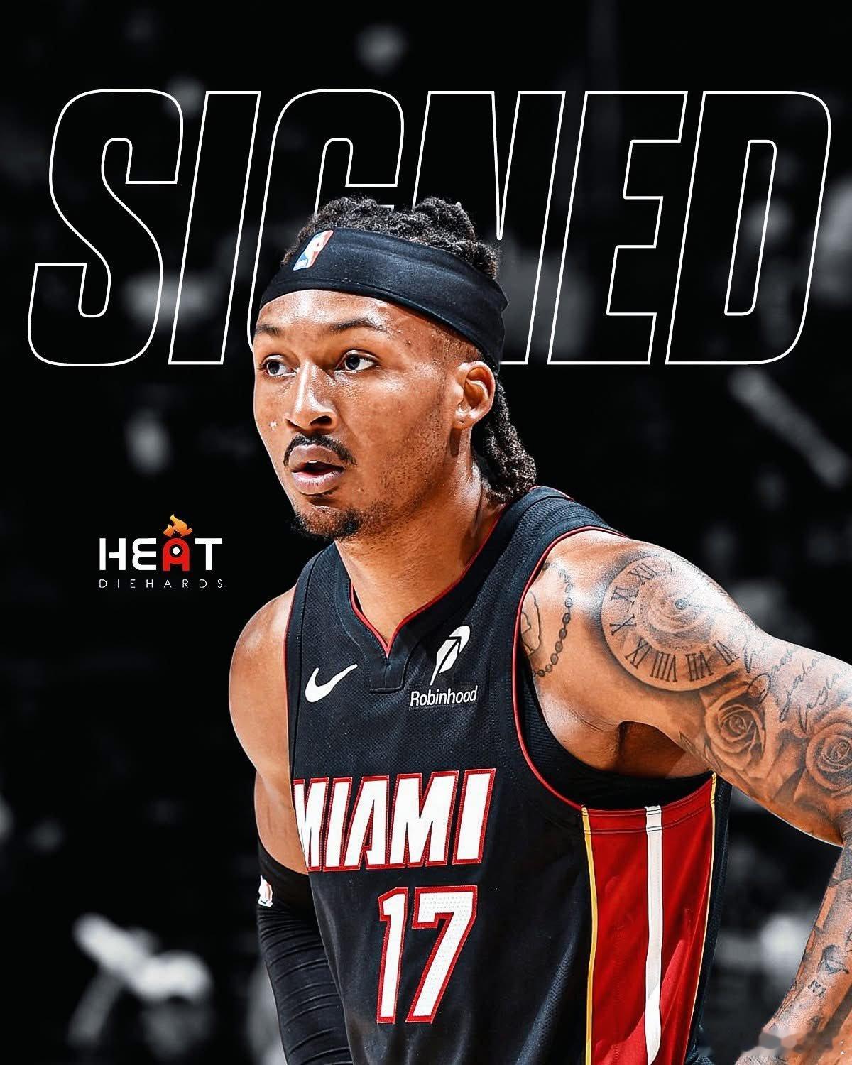 Shams：迈阿密热火正与双向后卫贾米尔·杨签订一份为期两年的新合同nba常规赛