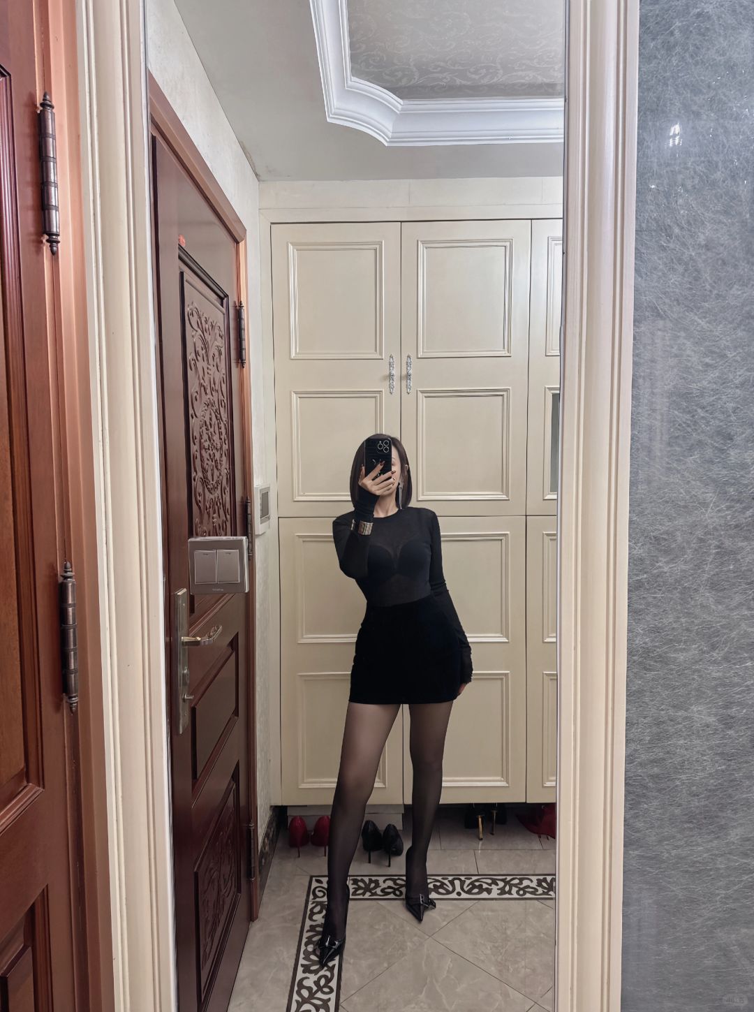 穿搭分享！👩‍🦰💄👠