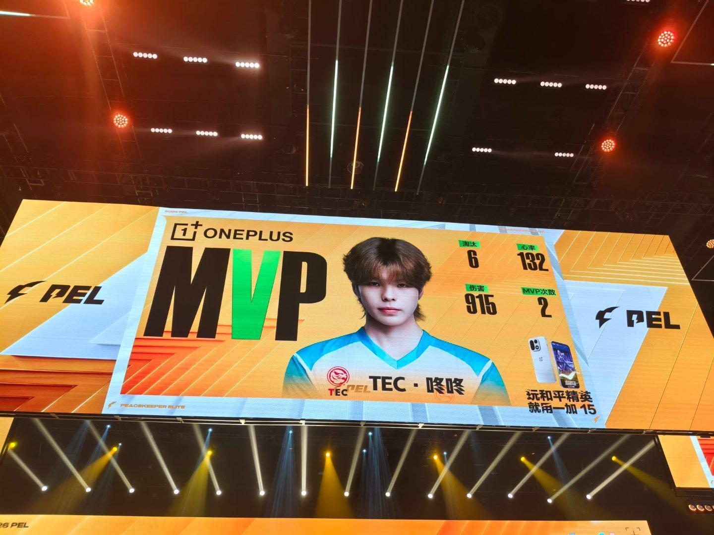 体坛电子竞技俱乐部cdd牛！pel第六周决赛第二日TEC咚咚6淘汰MVP