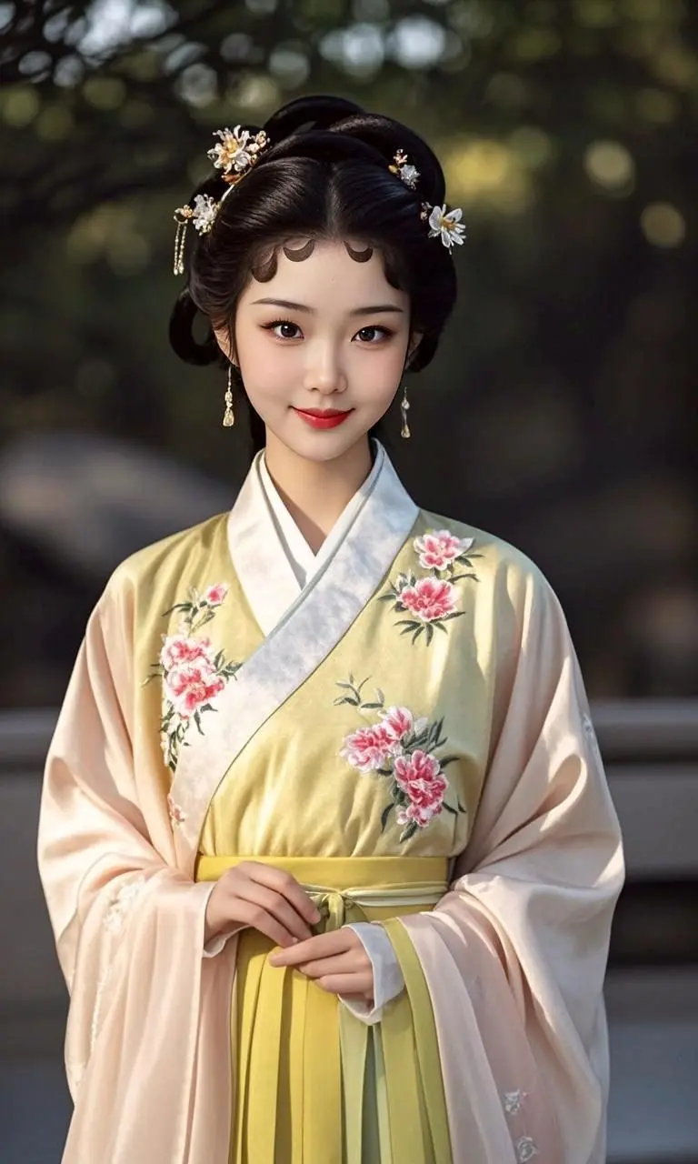 AI黄衫佳人