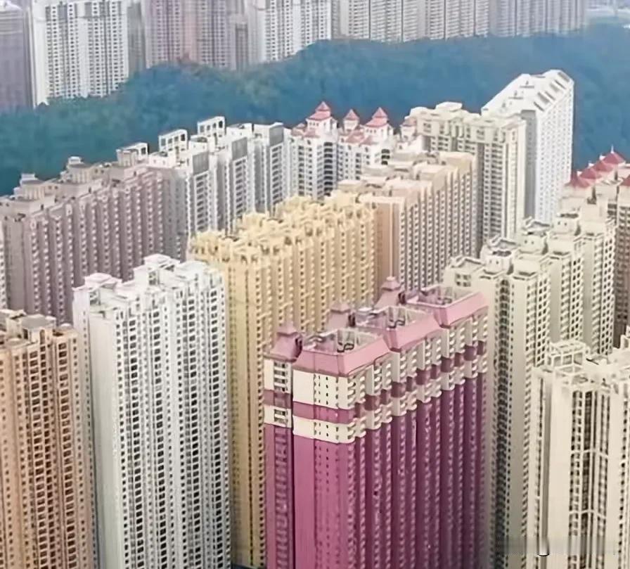 这么密集的住宅楼，到处都是人啊，那种压抑感让人透不气来，无绿地无花草，脱离了大自