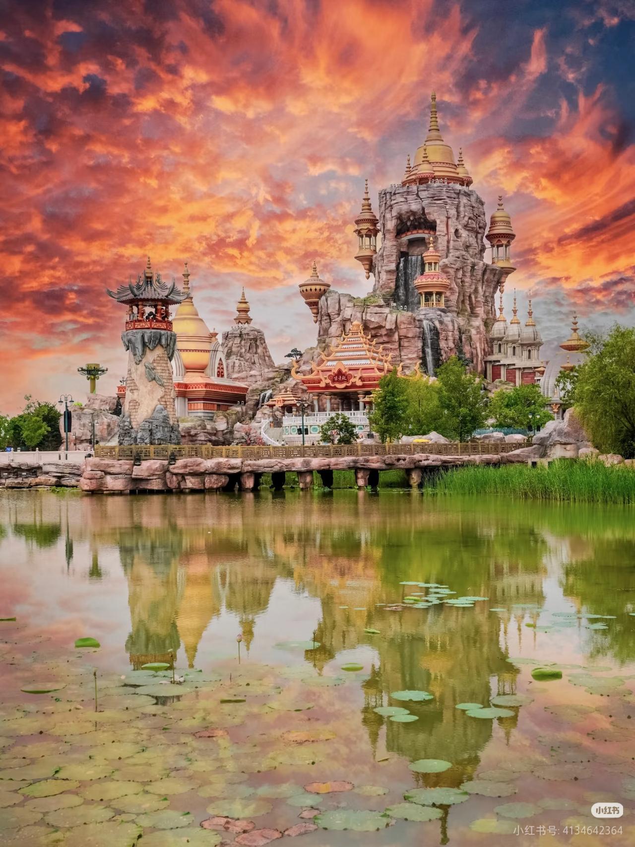 去什么迪士尼❗️中国人有自己的西游乐园

去了国内很多乐园，才发现在江苏淮安，居