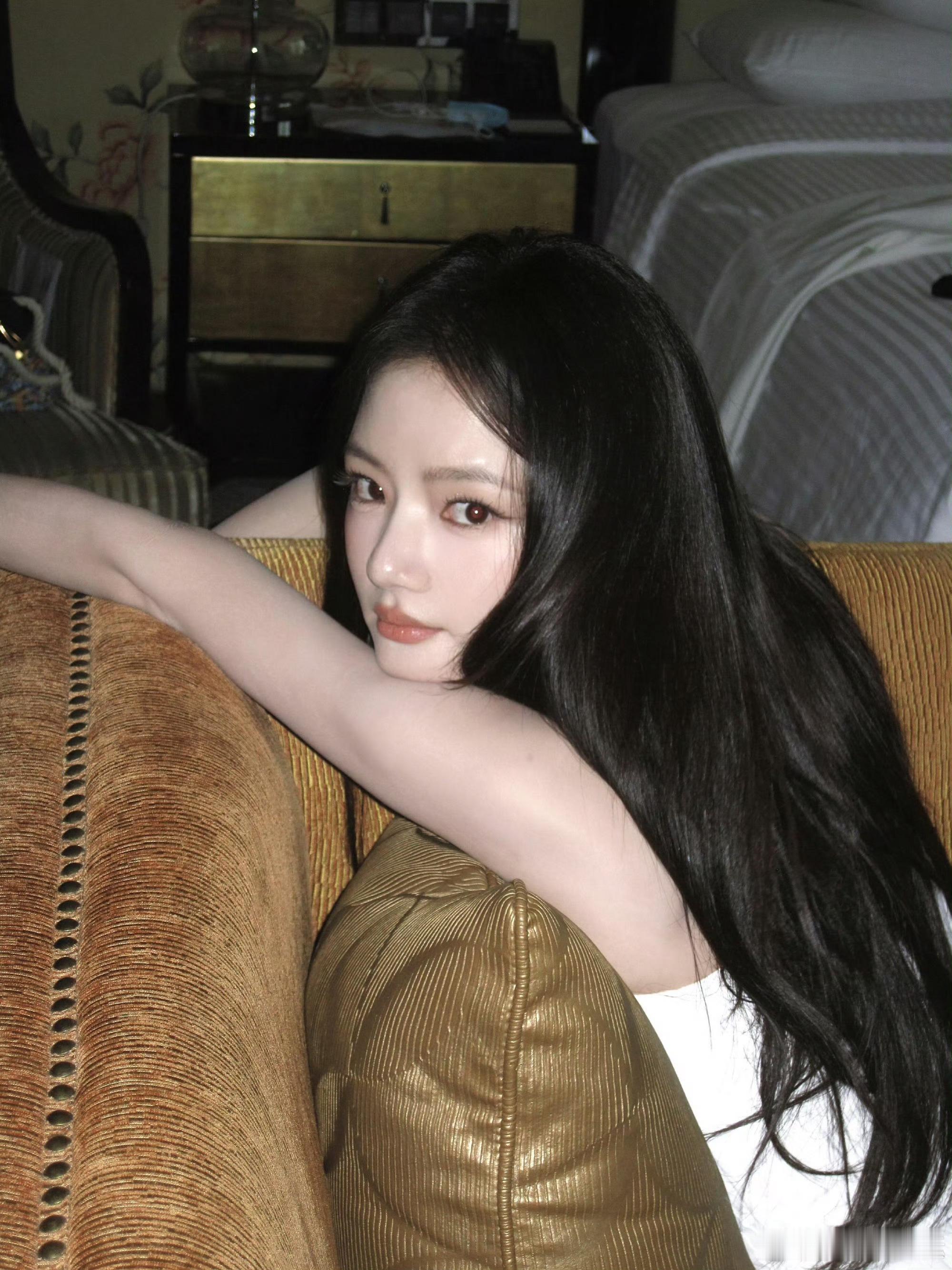 这也不胖吧 对女明星也太苛刻了吧任敏被粉丝催着减肥