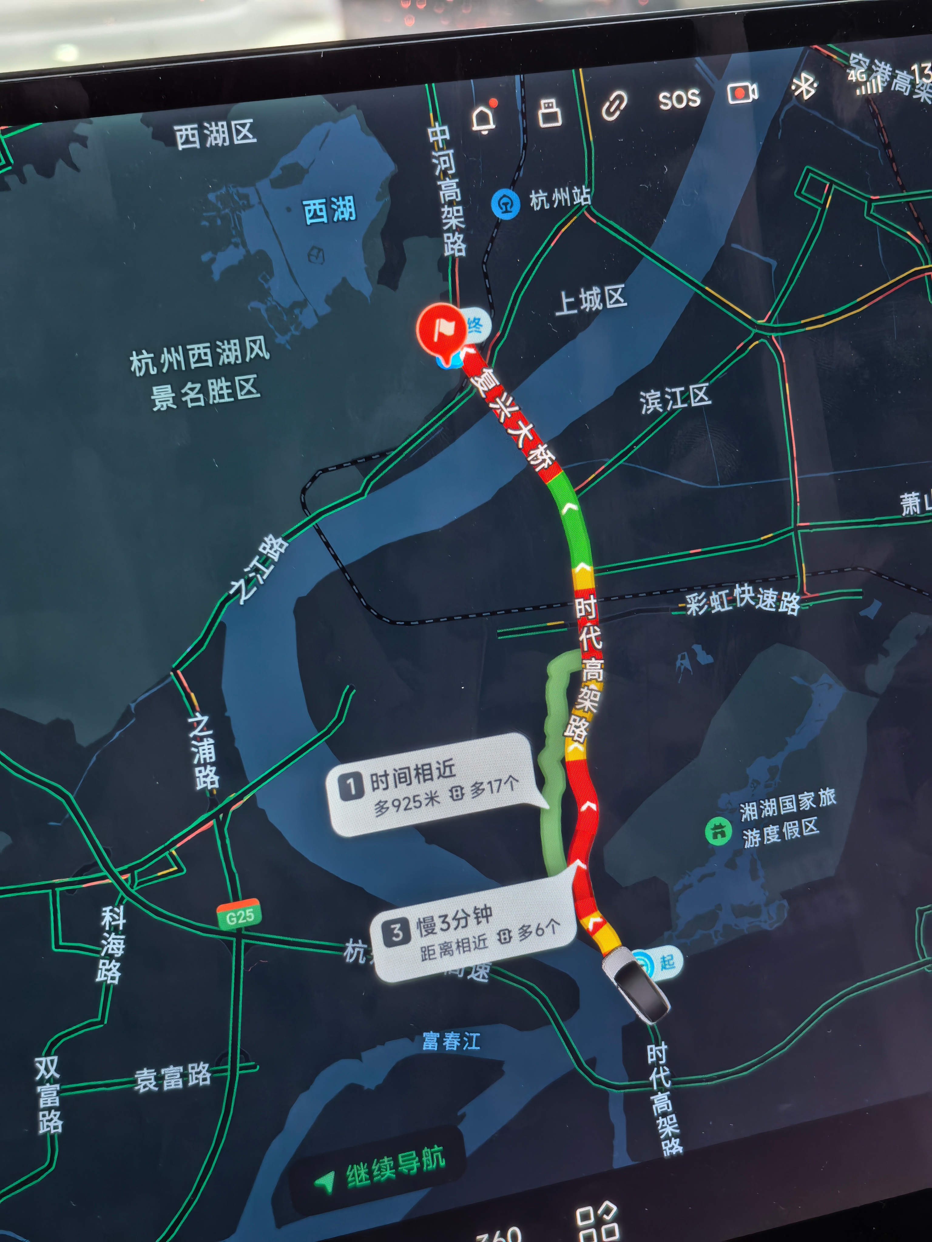 今天要去参加一辆车的试驾，给你们感受一下什么叫做一路长红[允悲] 