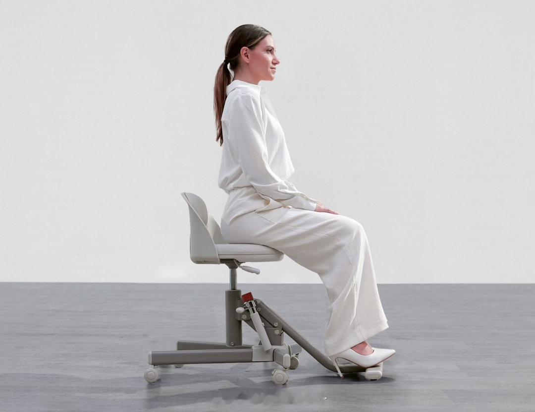 “Chaircise”人体工学办公椅|设计：Lung-Fei Chuang, I