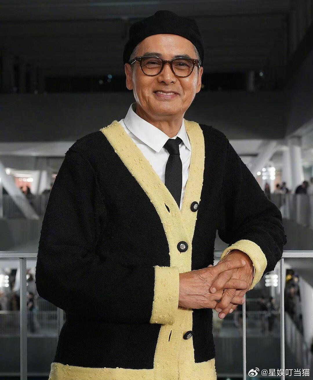 周润发没认出来古天乐差点没认出来这是古天乐发哥纵横影坛这么多年，头一回被造型给整