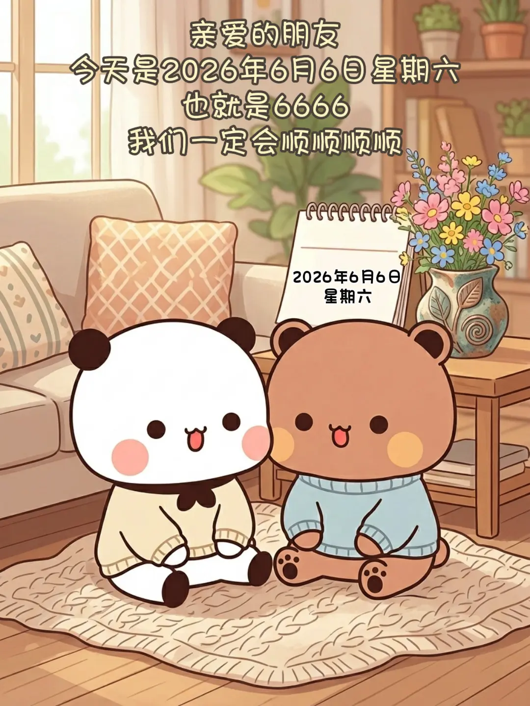 六六大顺。