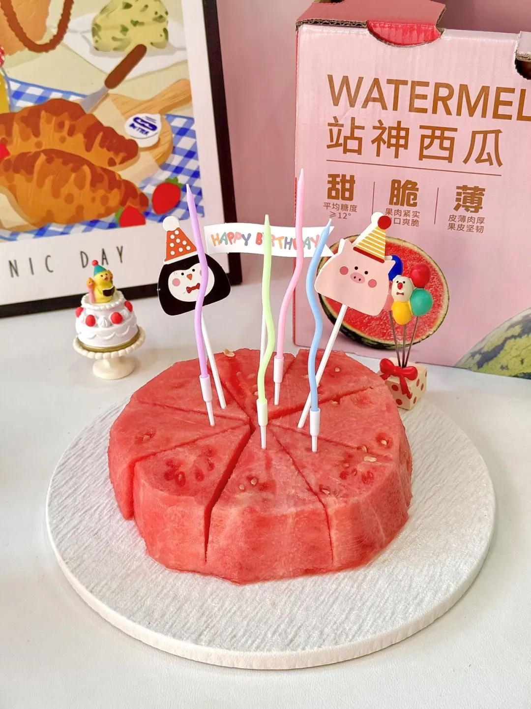 夏日必备！这西瓜下午茶我能焊在夏天里