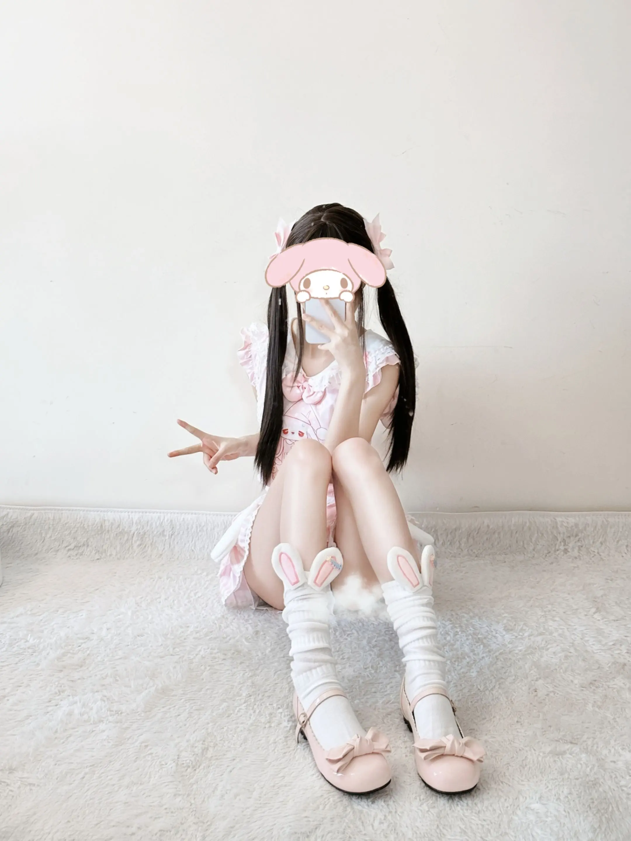 家人们，今天没cos，只有粉色小蛋糕  ^>⸝⸝⸝⸝<^੭ﾞ