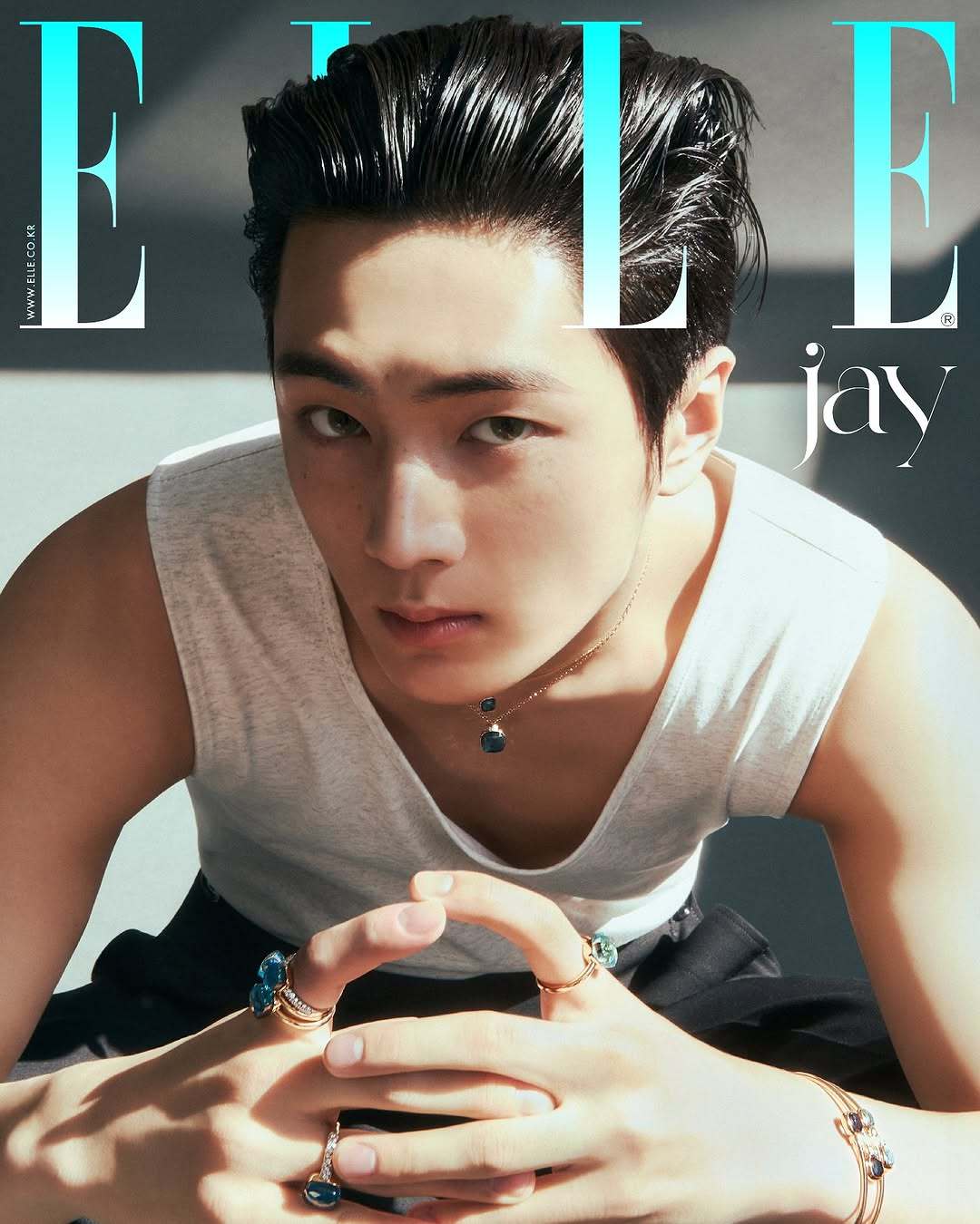 ELLE Korea April 2025 ：Enhypen📷：Go Won 