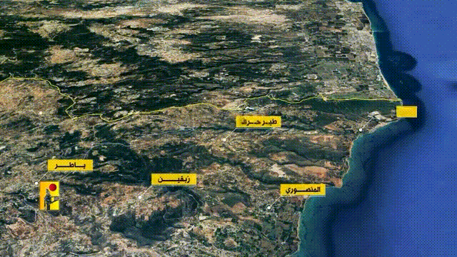 4月24日，以色列军方对黎巴嫩南部伊塔沙阿布和拉米亚郊区，发动了超过40多次袭击