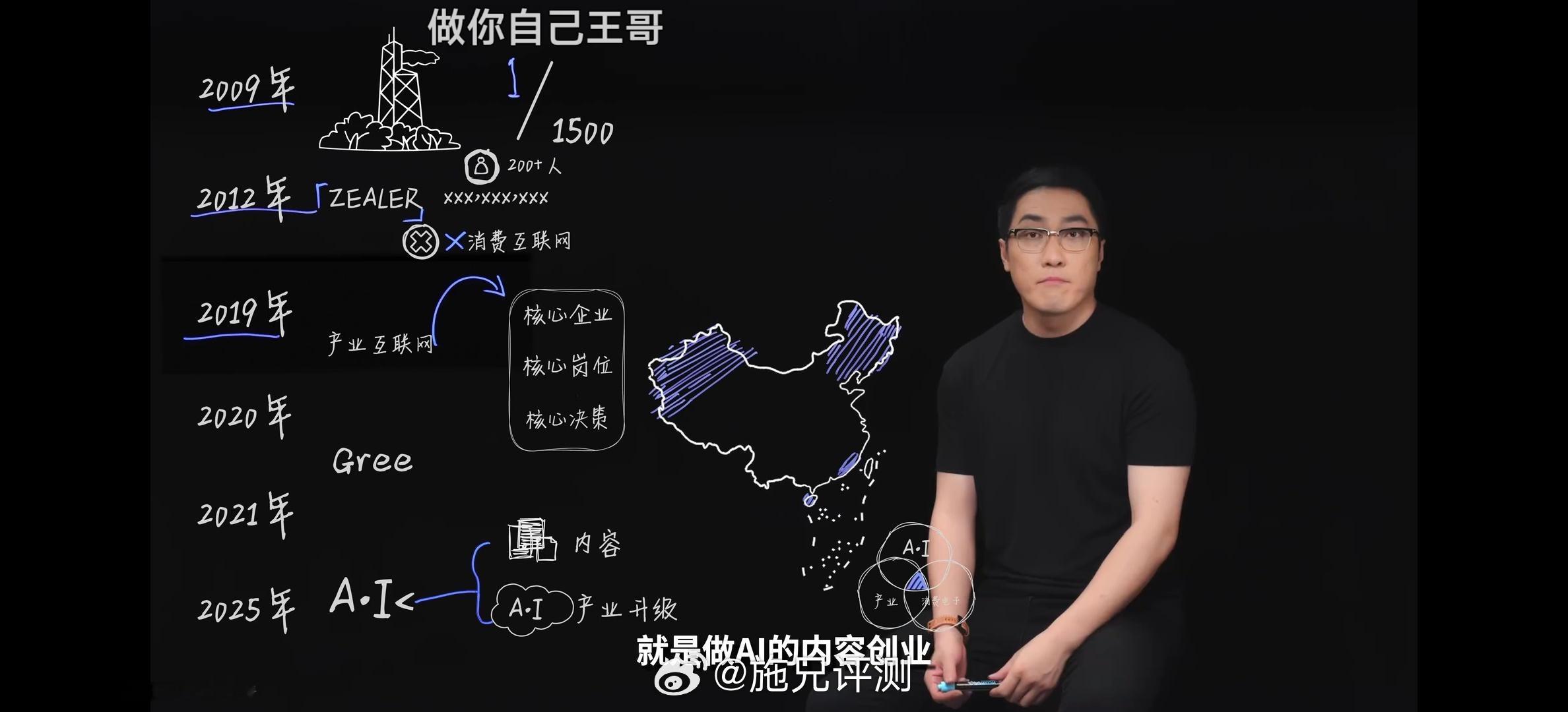 王自如将回应离开格力全程快速看完了视频省流版：Zealer当年200多人公司，营