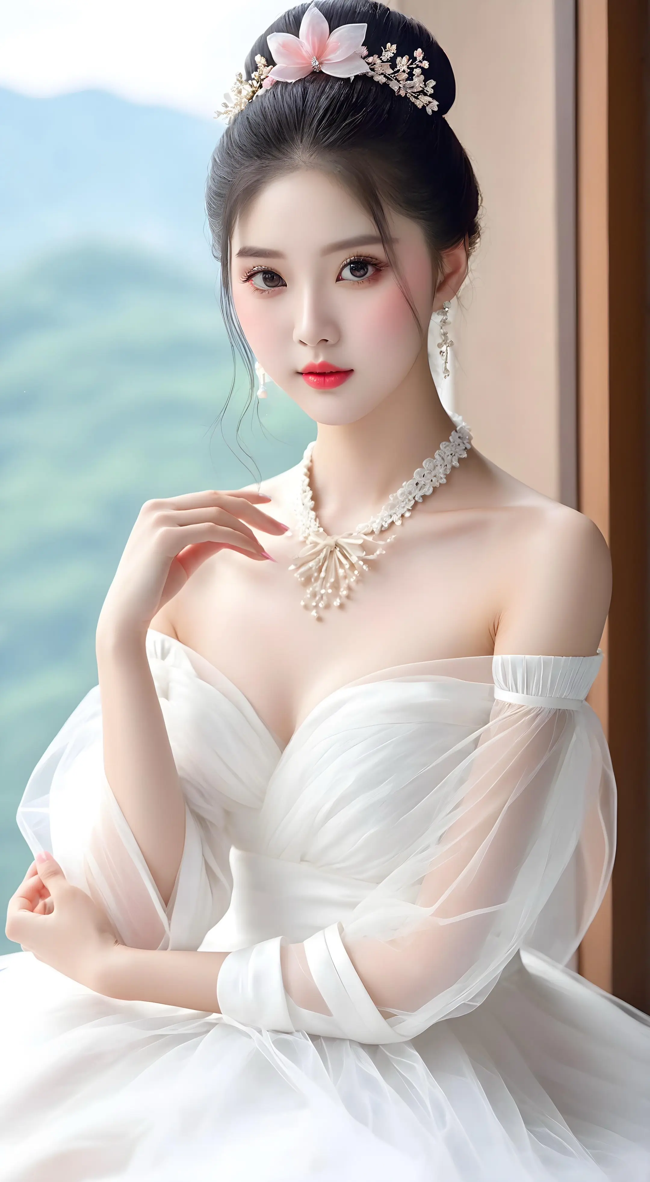 上热门话题🔥🔥🔥 礼服婚纱 清纯甜美 原创作品