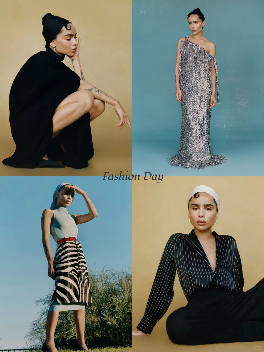 Zoë Kravitz｜W Magazine 无法停止思考
