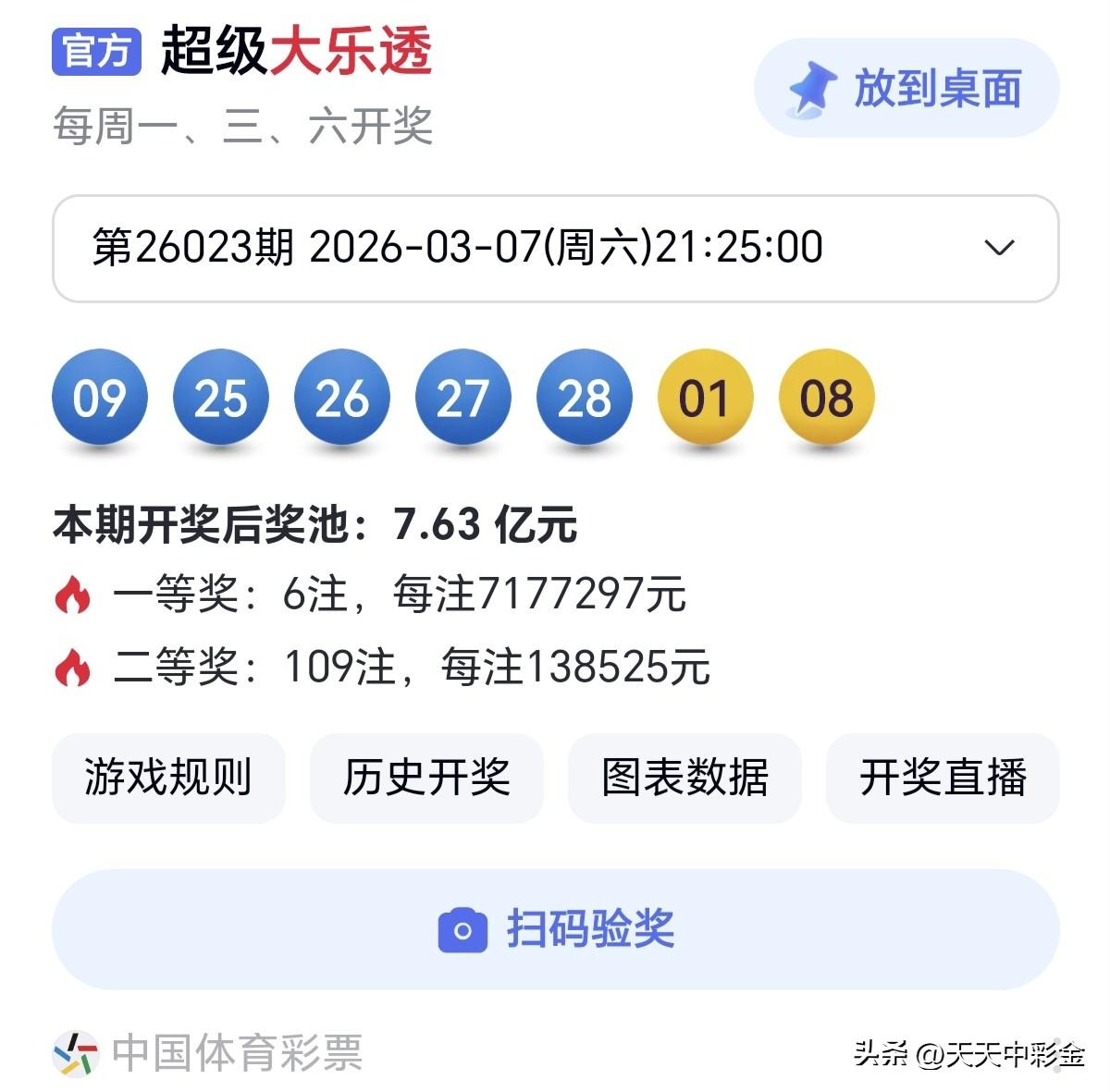 随手拍张照此生尽兴，赤诚善良。分享大乐透第26023期开奖号码比对大乐透第080
