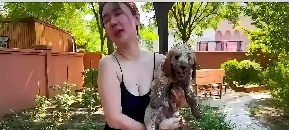 43岁的霍思燕在自家五亩大花园里穿吊带裙种地，被网友群嘲是“贵妇作秀”。但大家仔