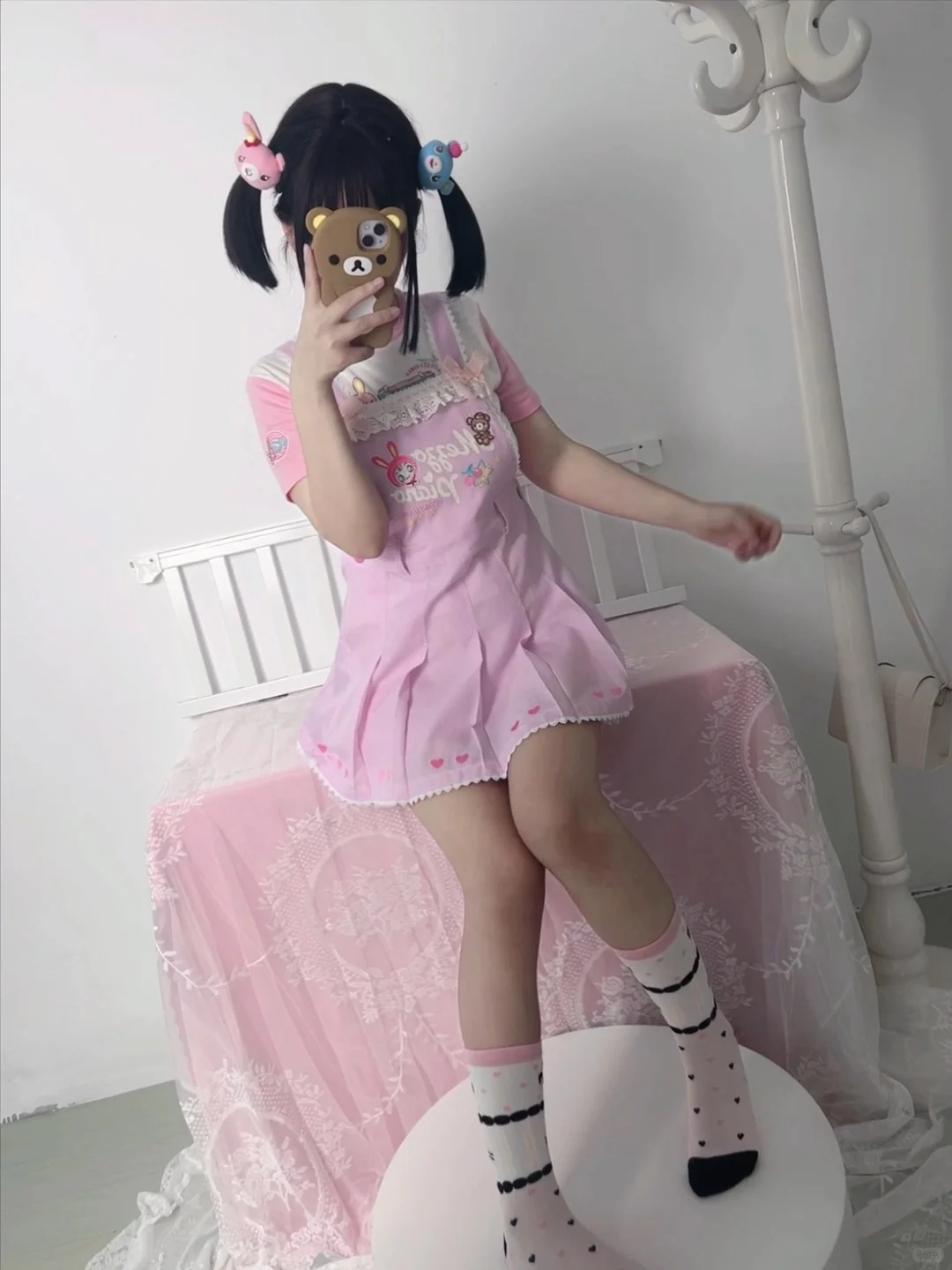 这绝对是女儿服假发！
