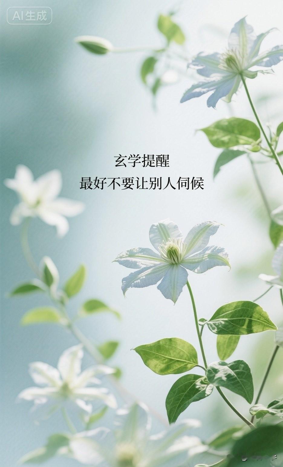 玄学提醒，最好不要让别人伺候

你有没有发现，那些习惯了被人伺候的人，往往越活越