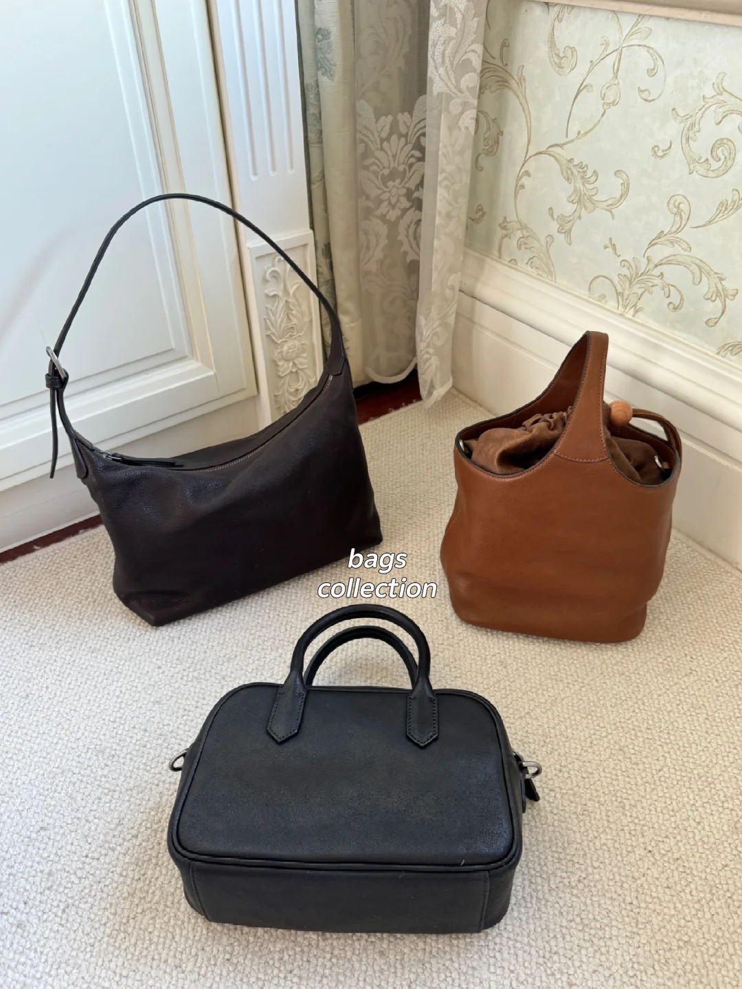 原生极简｜拿捏秋冬的☕️咖黑色系包包分享