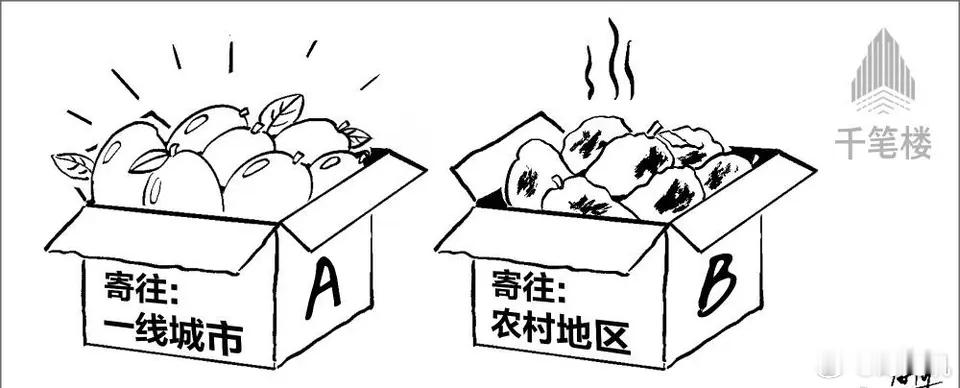 收货地址不该成为被歧视的理由同款商品同家店铺，省会发优质正品，乡镇农村直接发残次