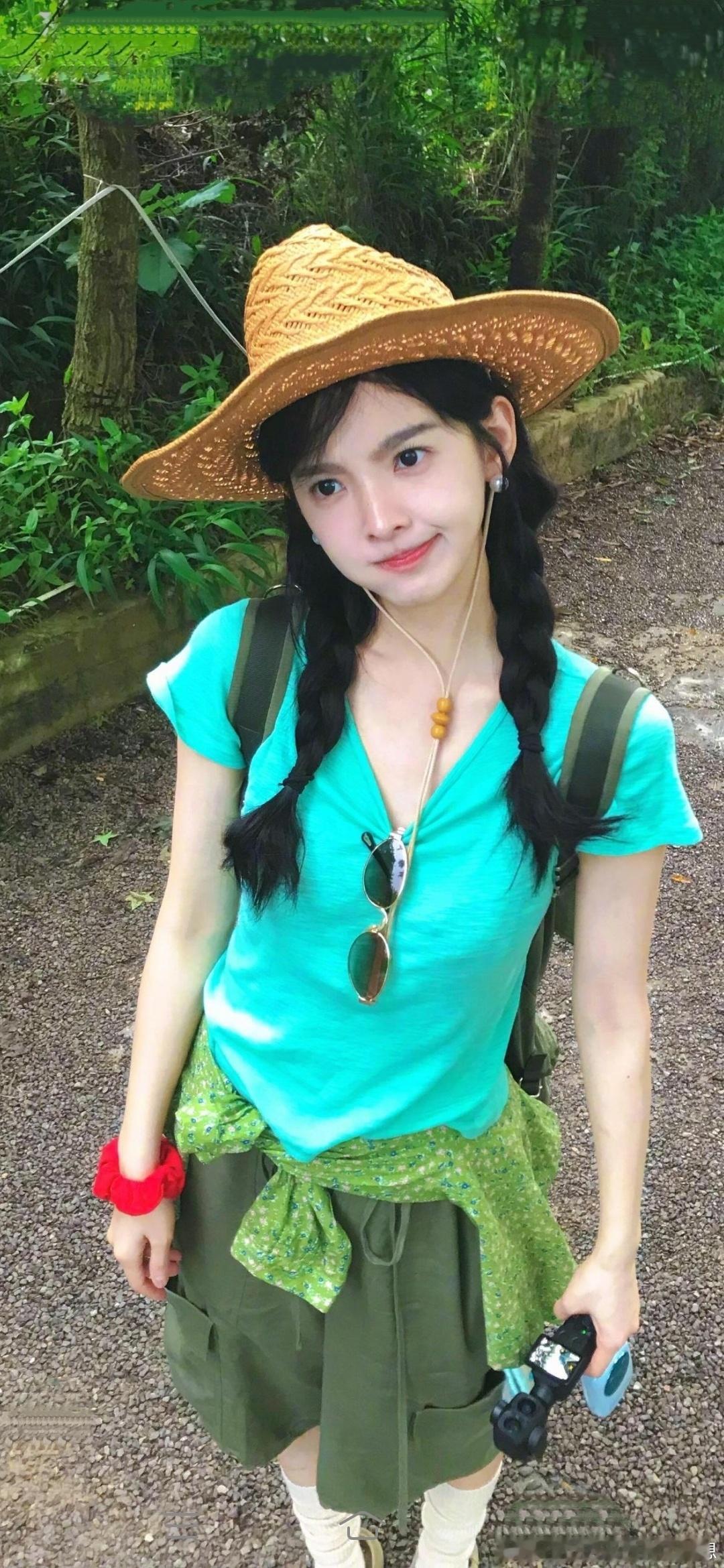 章若楠ins第一条百万赞氧气感女孩就是这样受欢迎，让人一眼沦陷的