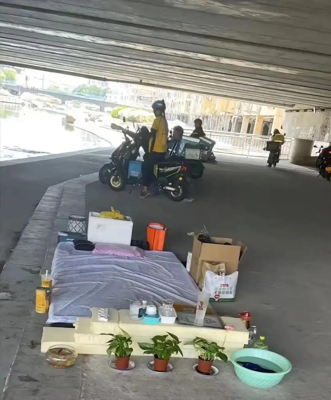 见过这么精致的流浪汉吗？？？？