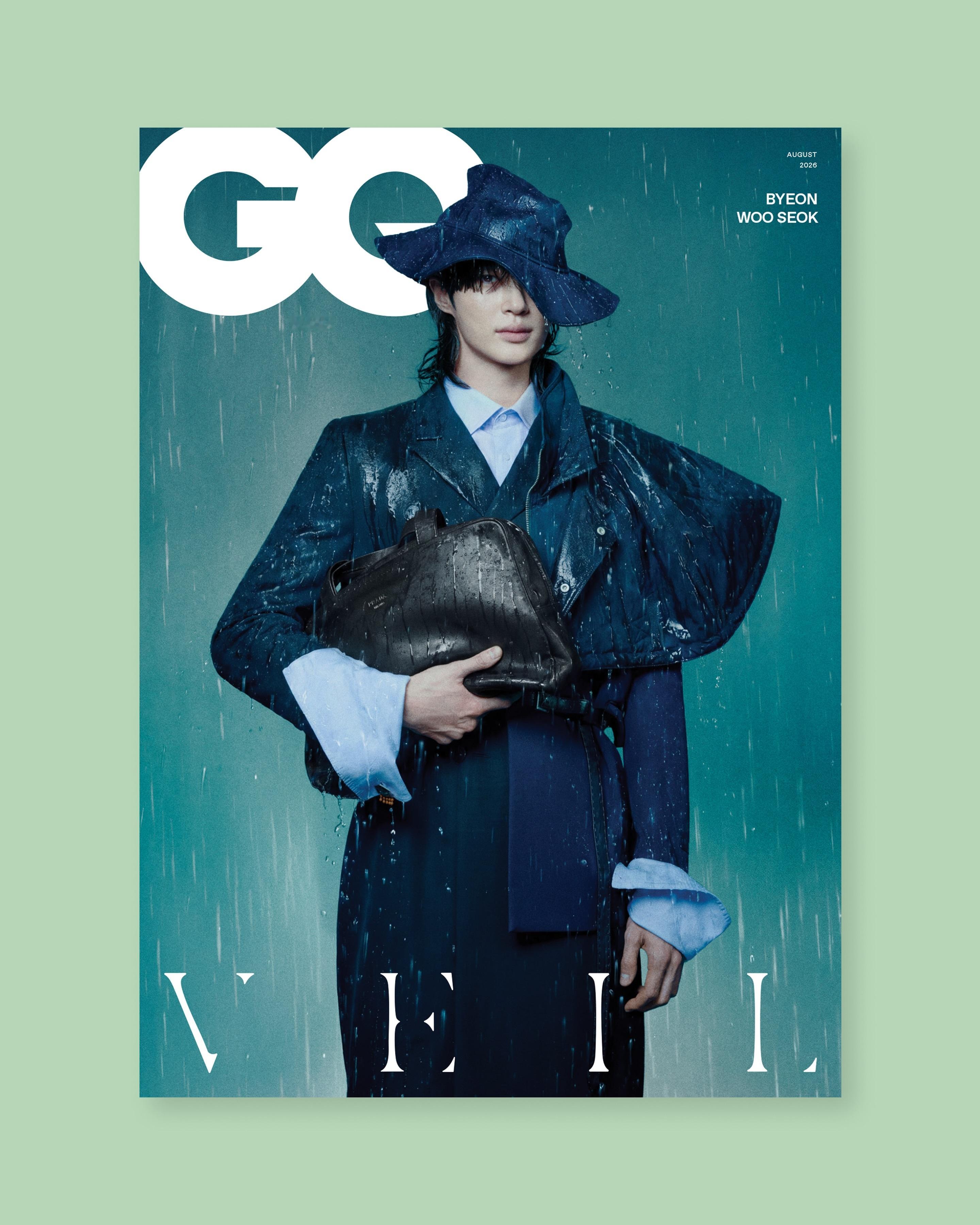 GQ Korea August 2026 ：边佑锡 Prada 二登韩版GQ！边