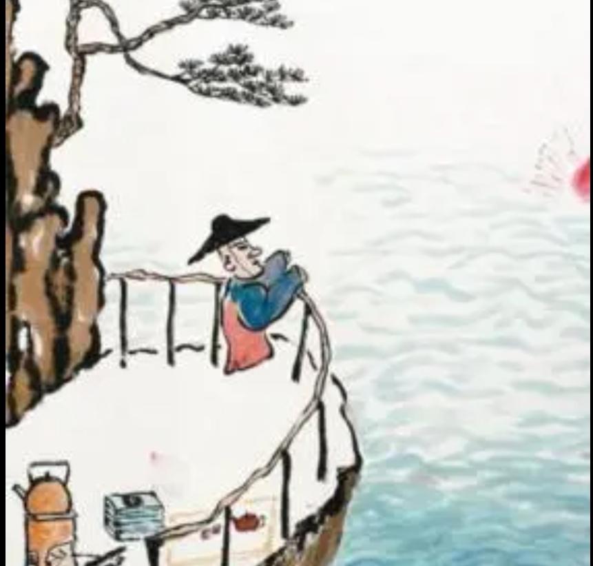 上联，？？？

下联，我梳白发添新愁，日落西山
