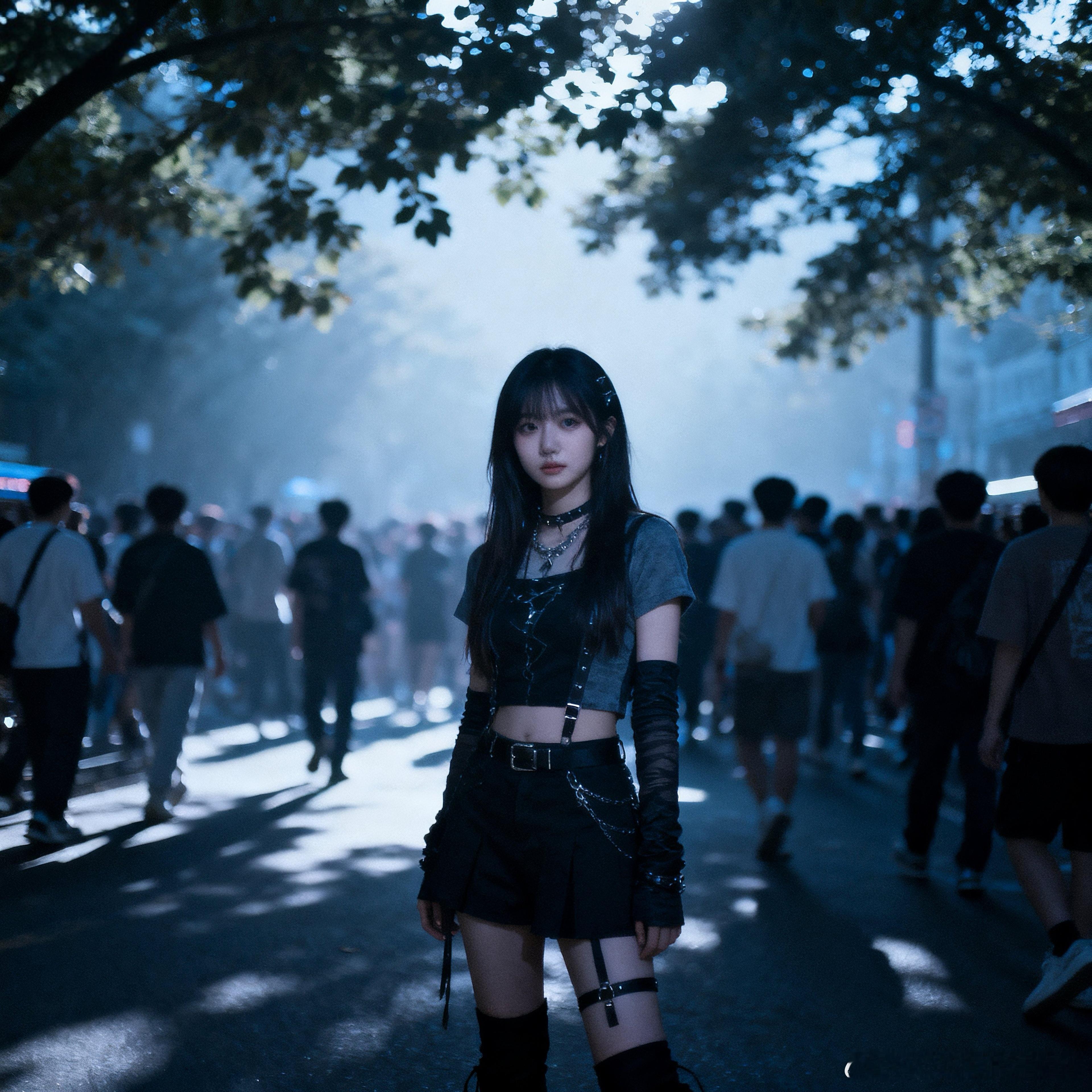 写真摄影日记[超话] 暗黑风格写真美女精彩人像[超话] ​​​