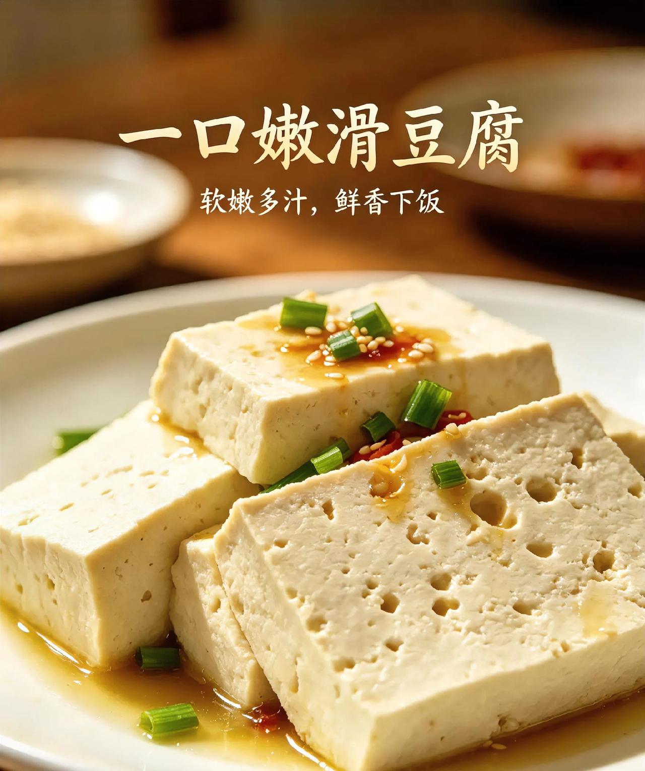 家常豆腐，
平价食材中的养生好物
 
豆腐堪称餐桌上的平民珍品，由大豆研磨制成，