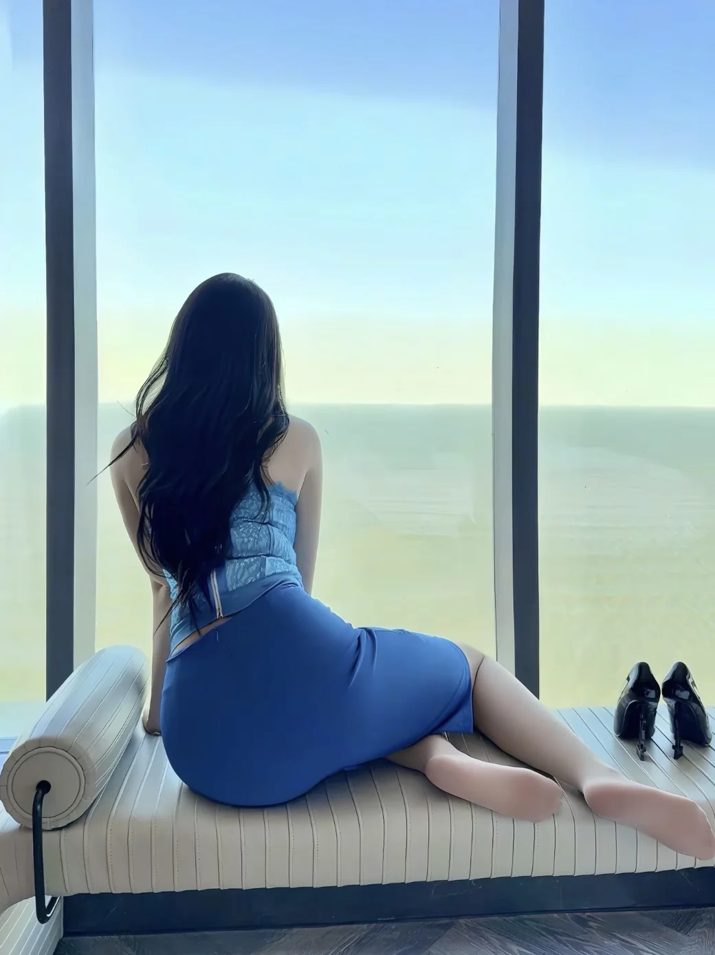 氛围感海景和穿搭我都要～🌊