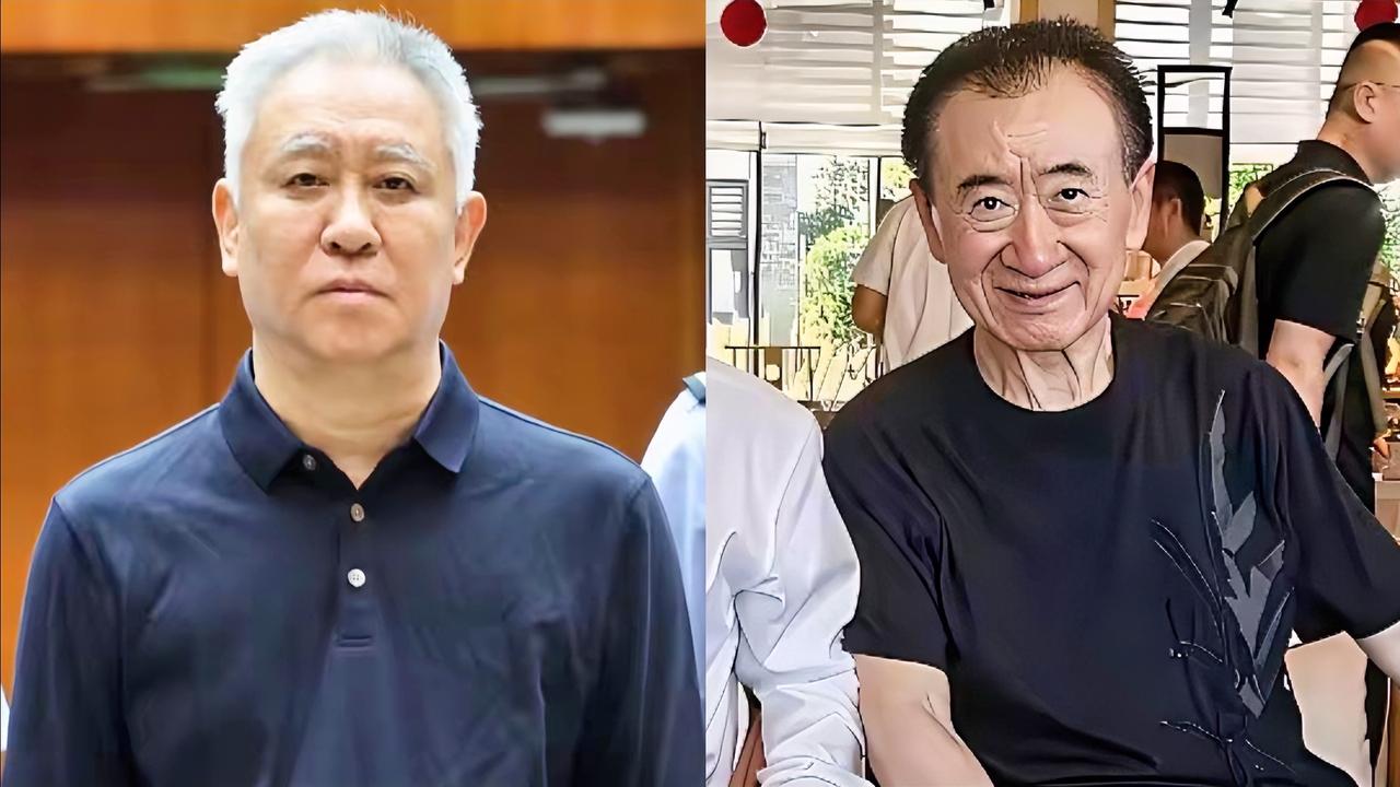 同样是跌落巅峰的商业大佬，两个人的身体模样，反差看得人五味杂陈。

许家印一切尘