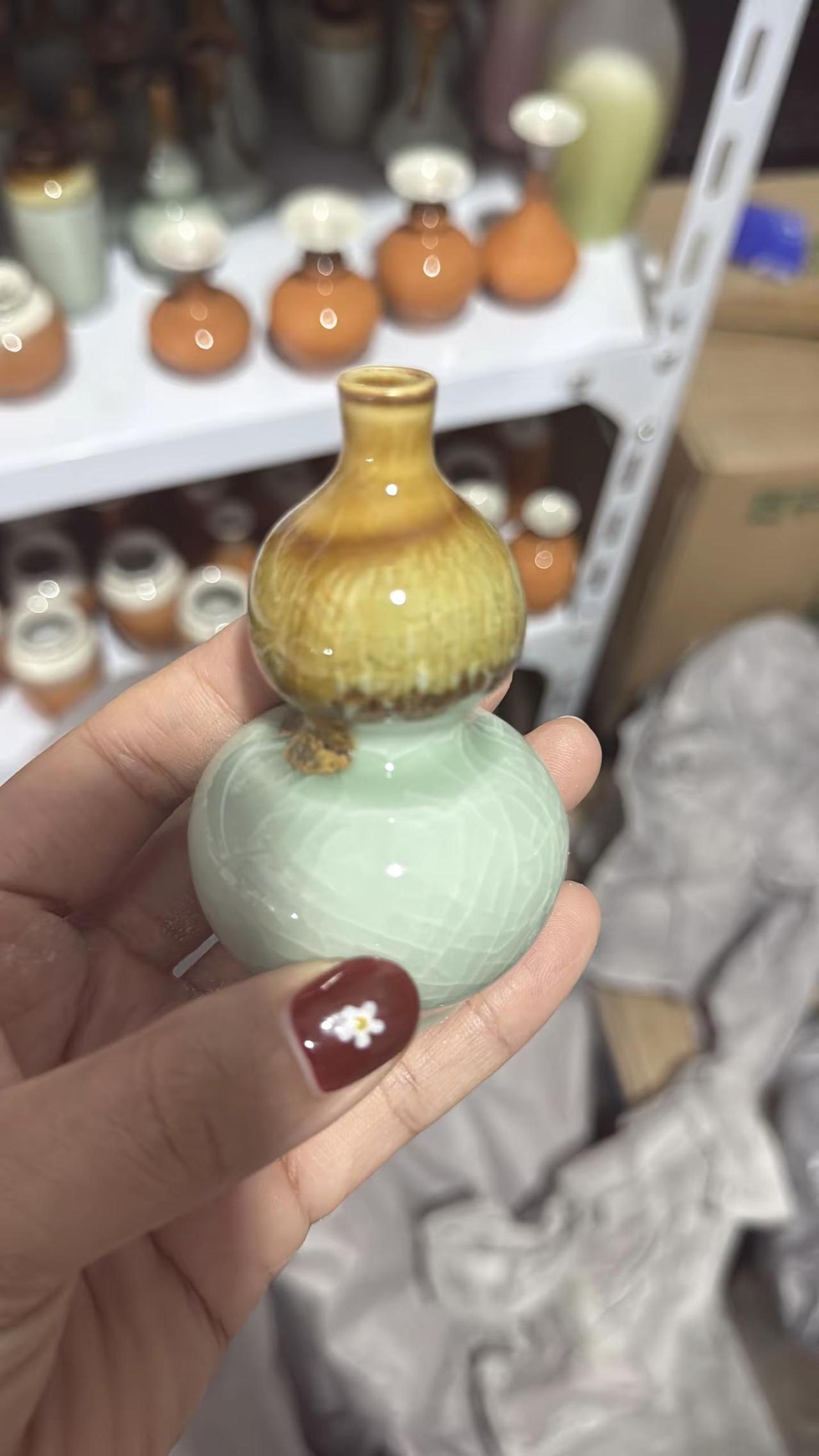 谁有仙丹要装吗？我送几个瓶子给你😁景德镇小花瓶