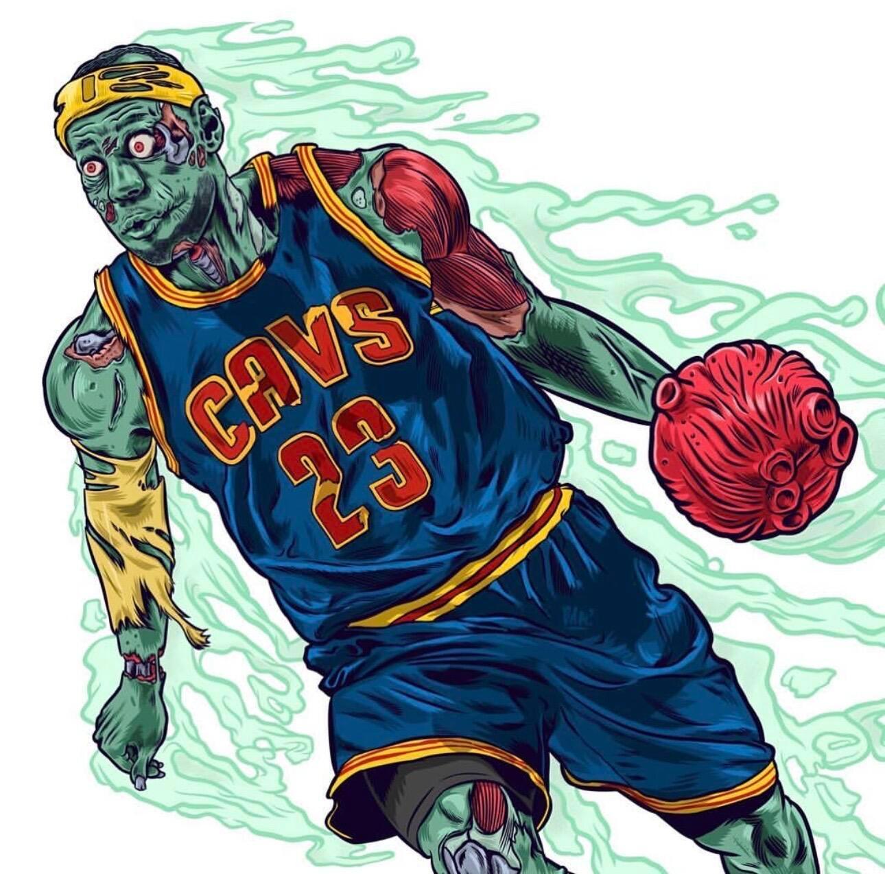 骑士詹姆斯nba 🧟丧尸詹 ​​​